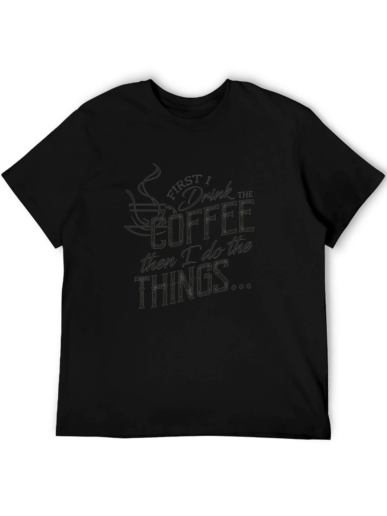 Black Coffee First Graphic Tee view 5