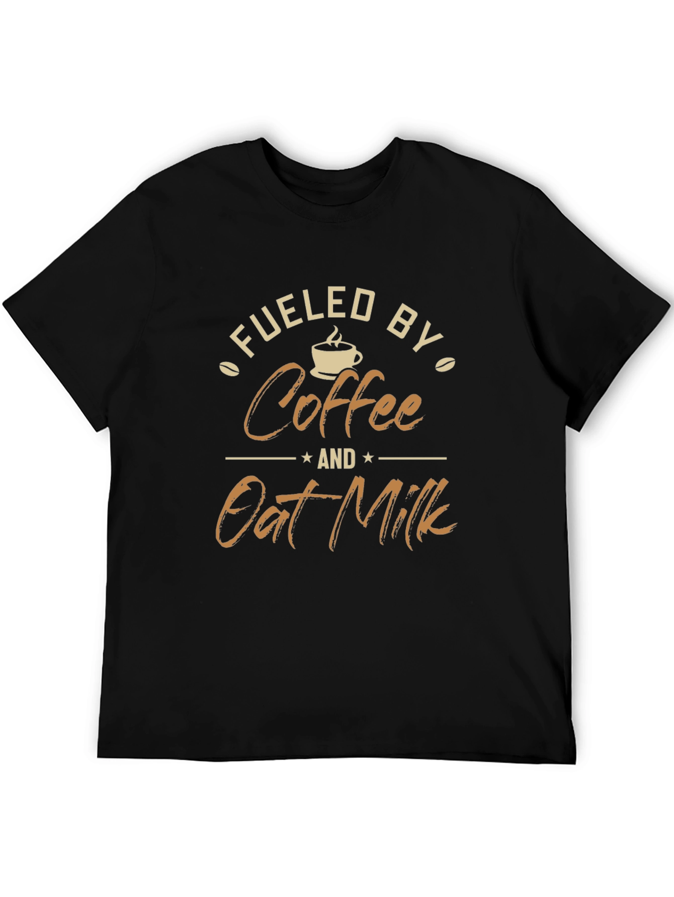 Fueled By Coffee and Oat Milk T-Shirt - 5
