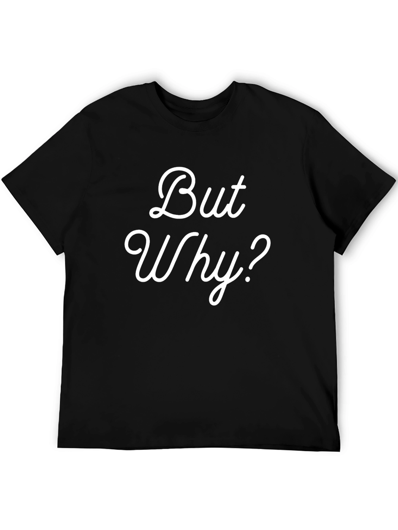 Black But Why? Graphic Tee - Soft Cotton Blend view 5