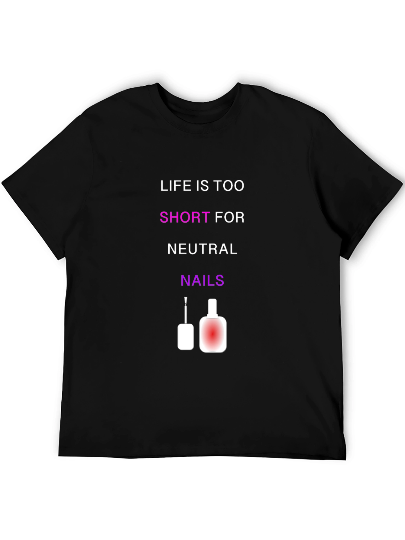 Black Life is Too Short T-Shirt view 5