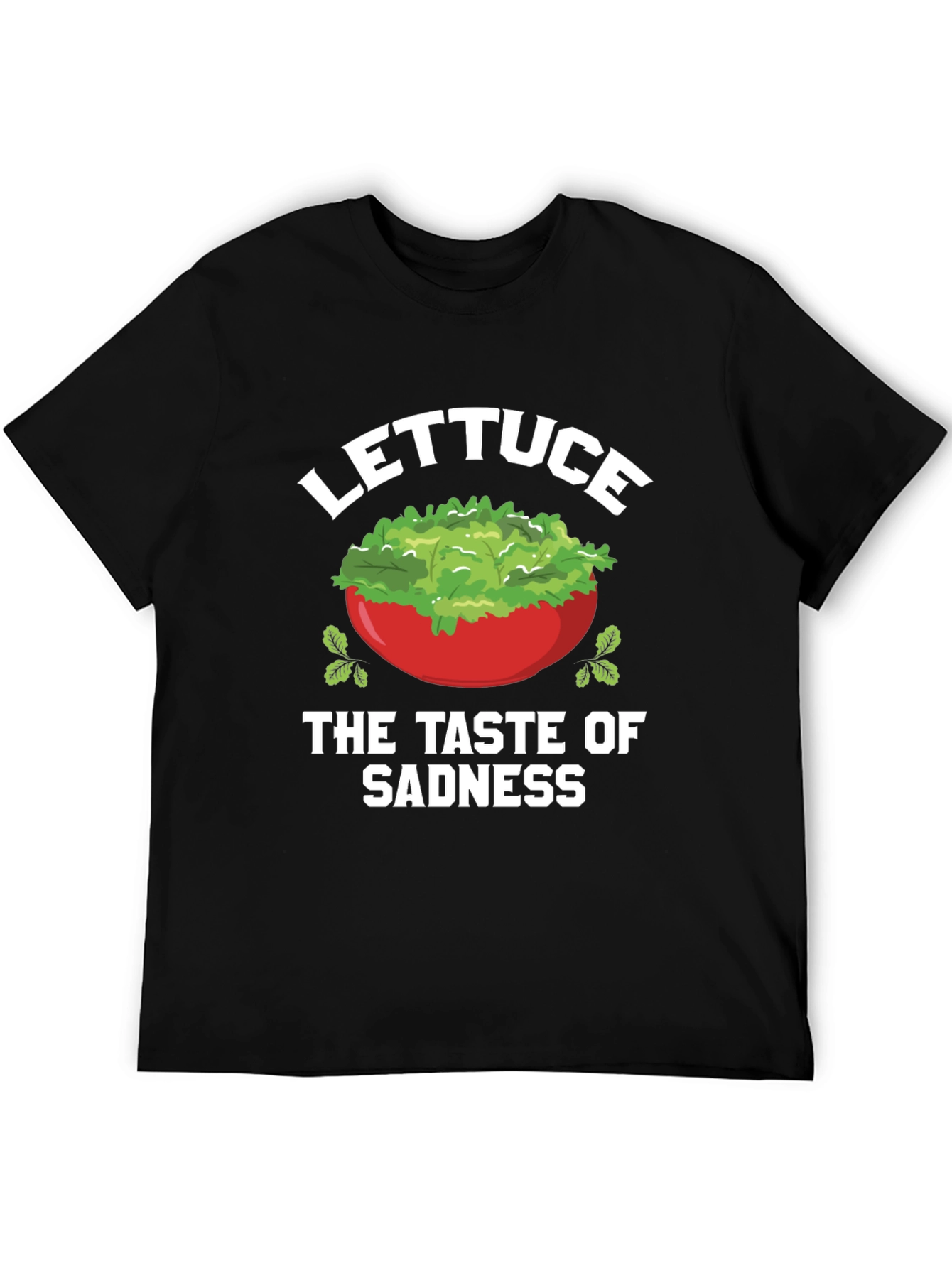 Black Lettuce Taste of Sadness Black T-Shirt view 5