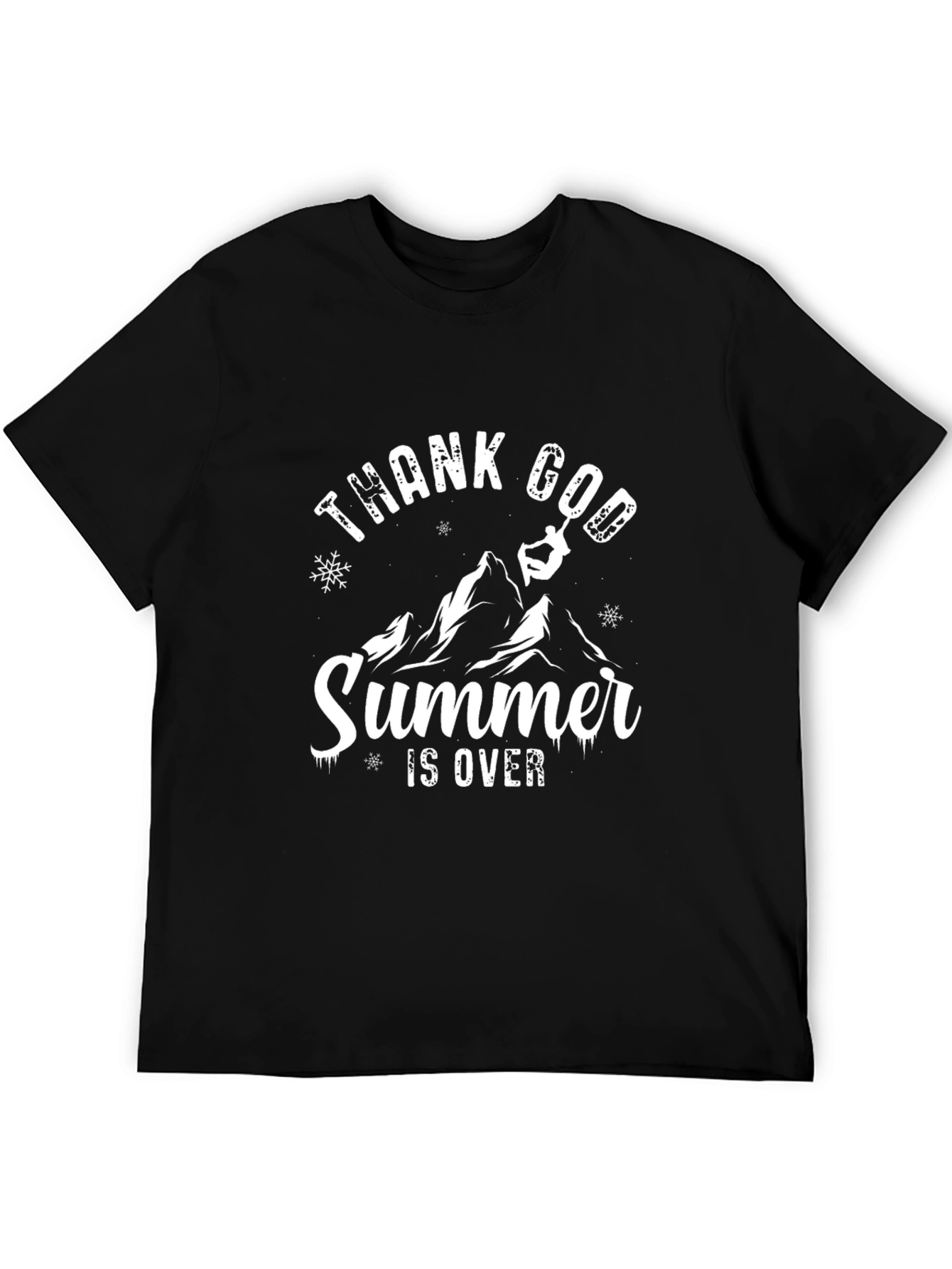 Thank God Summer is Over Graphic Tee - 5