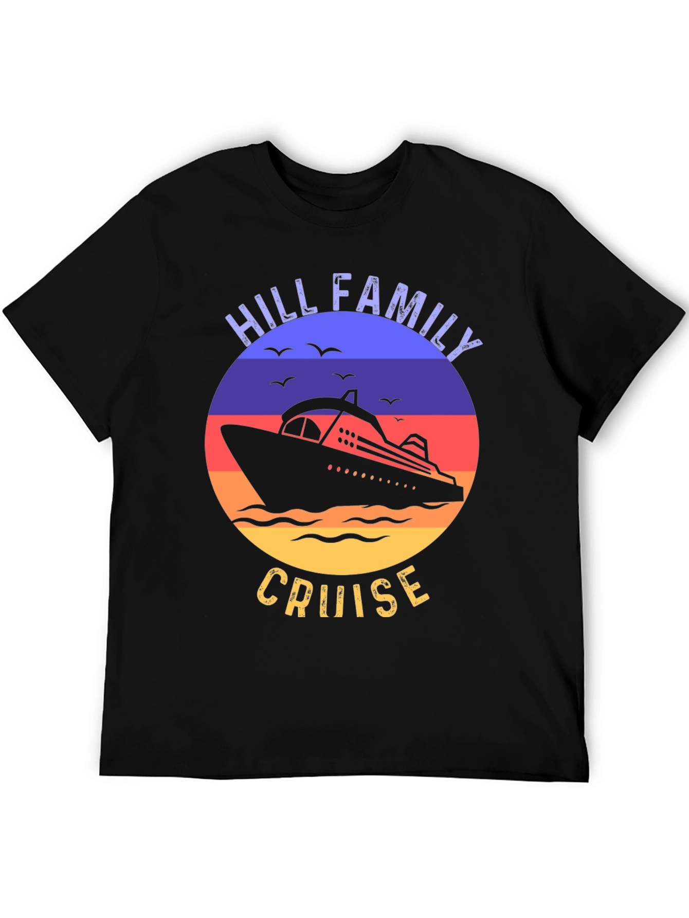 Black Hill Family Cruise T-Shirt Vacation view 5
