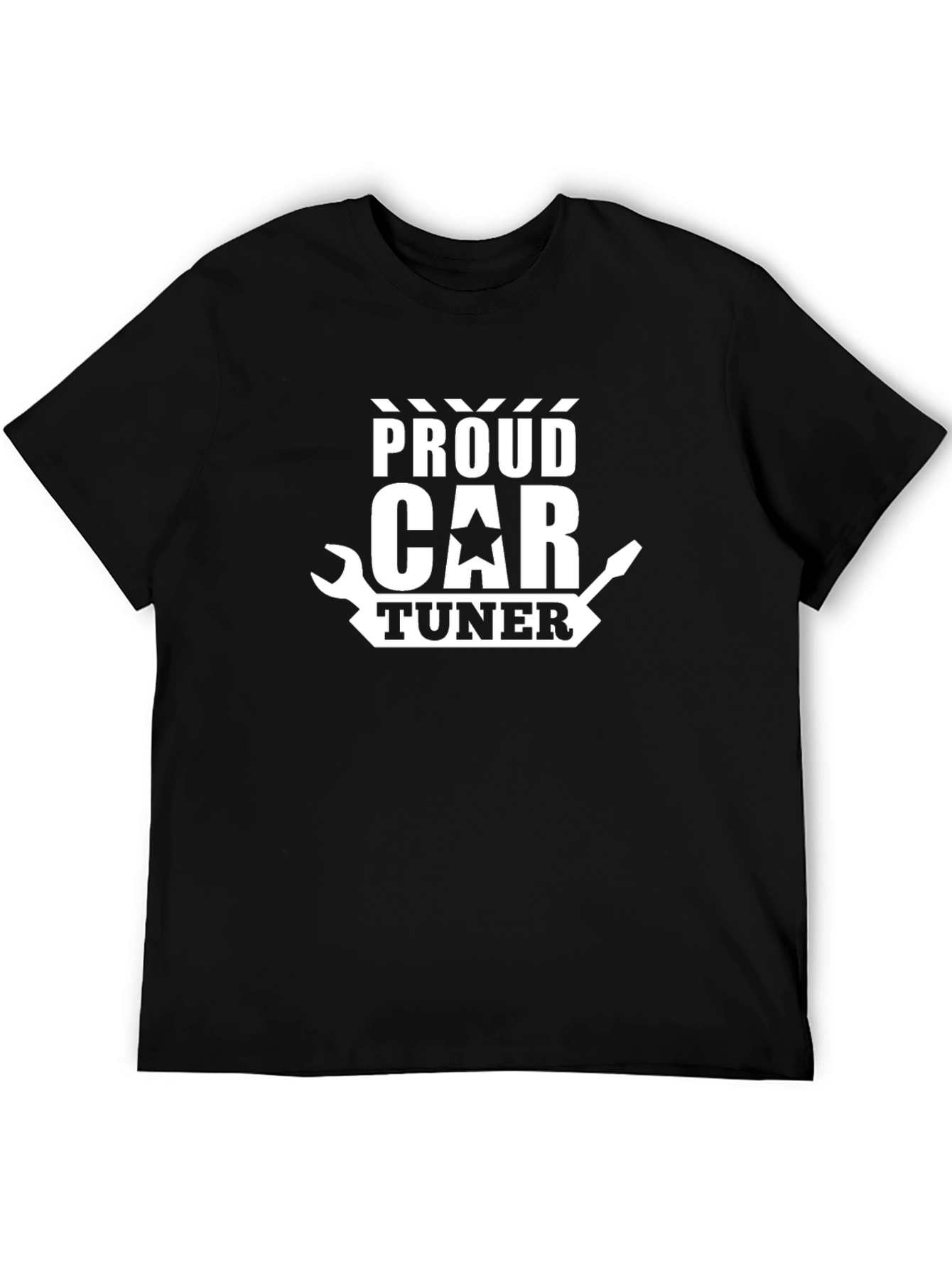 Black Proud Car Tuner Black T-Shirt view 5