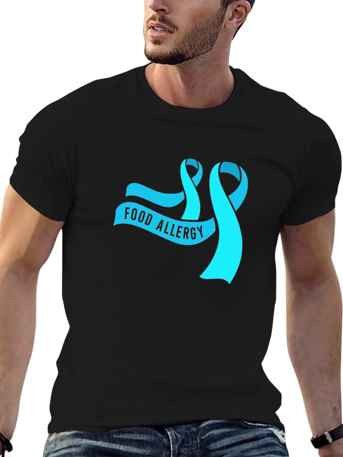 Food Allergy Awareness Ribbon T-Shirt - 6