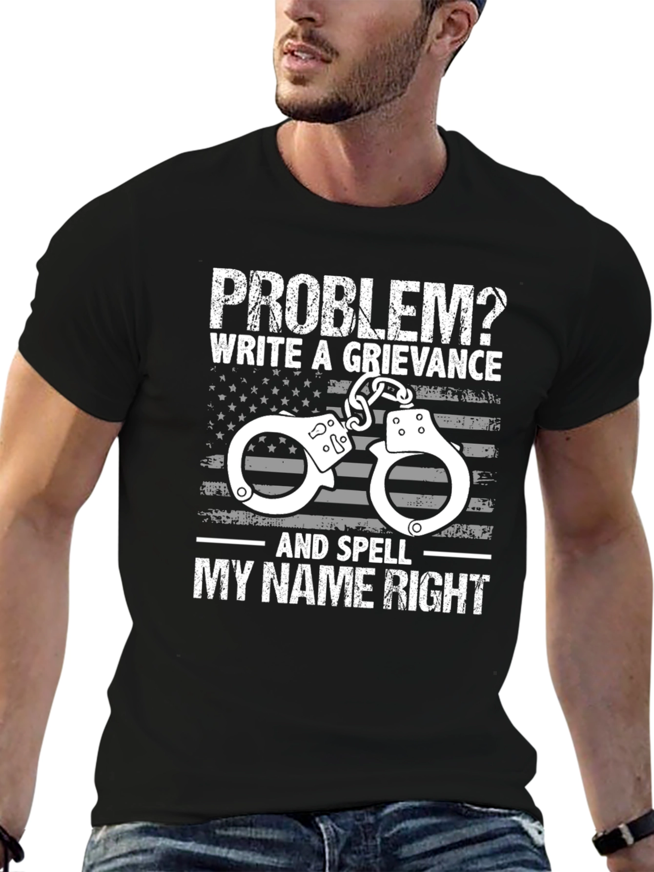 Black Problem? Grievance T-Shirt view 6