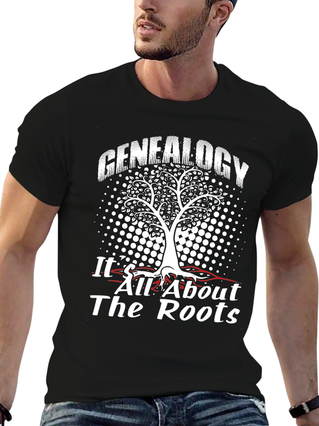 Black Genealogy T-Shirt: All About The Roots view 6