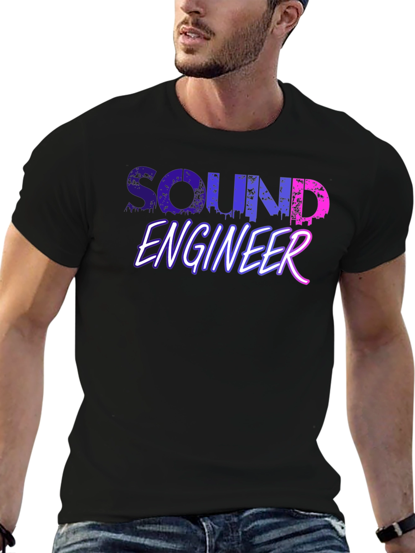 Sound Engineer Graphic T-Shirt - Audio Production Tee - 6