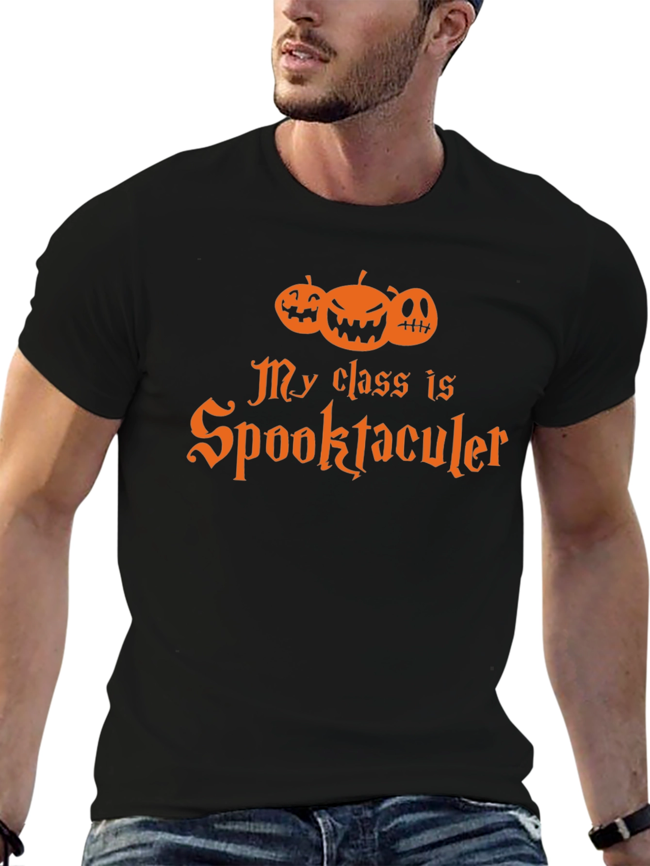 Spooktacular Class Halloween T-Shirt - 6
