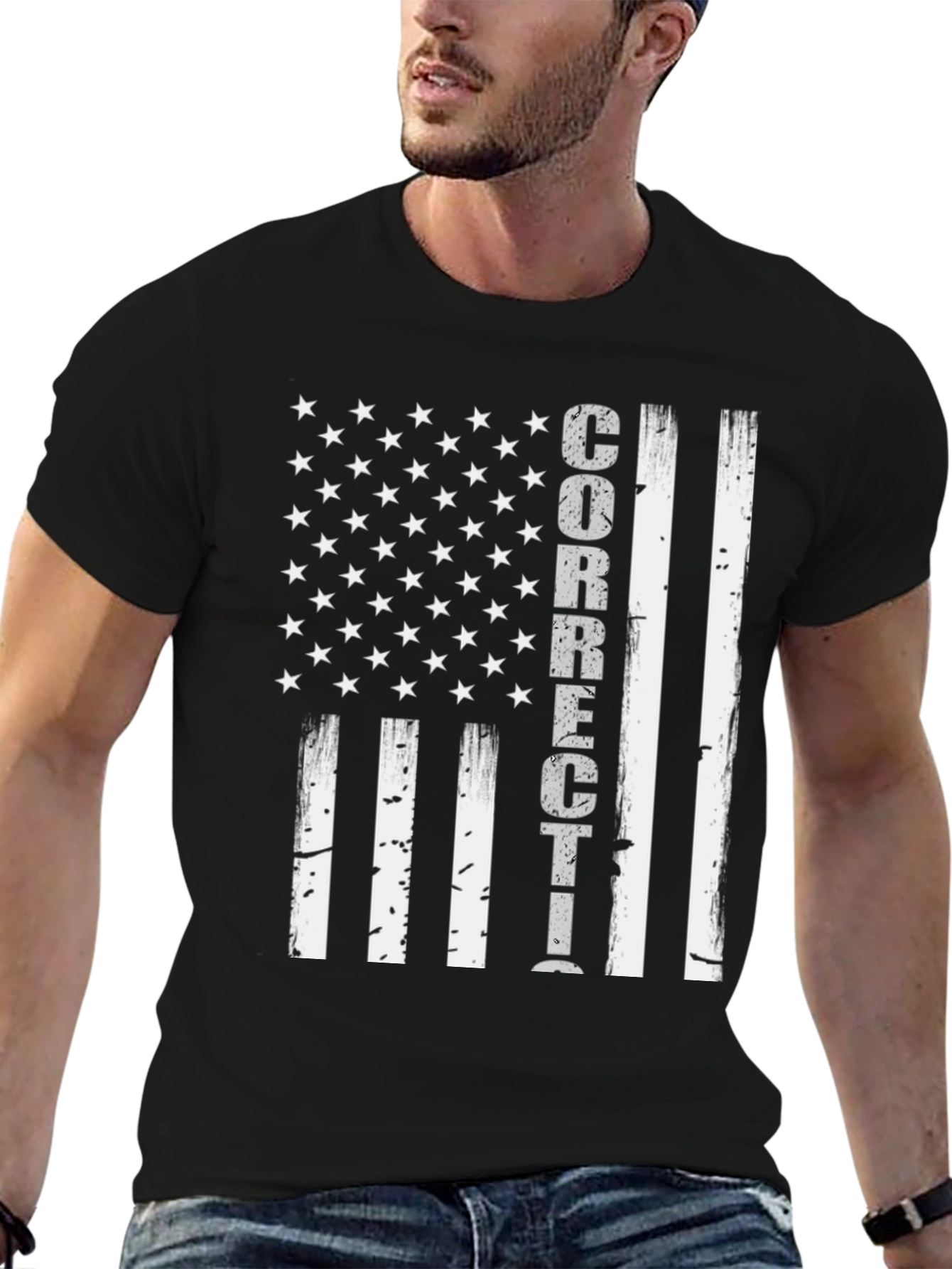 CorrectIons American Flag Graphic T-Shirt - 6