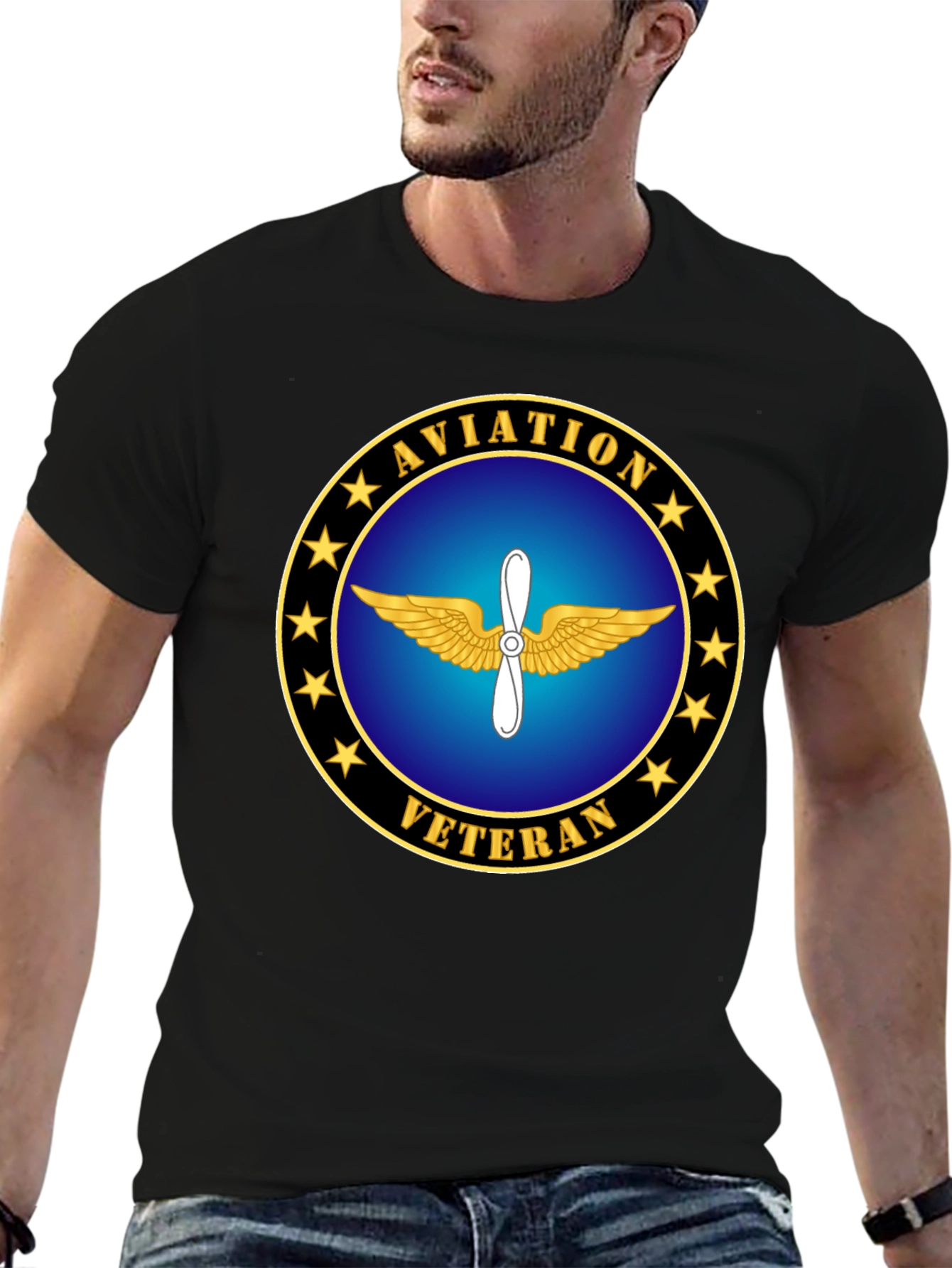 Aviation Veteran Graphic T-Shirt - 6