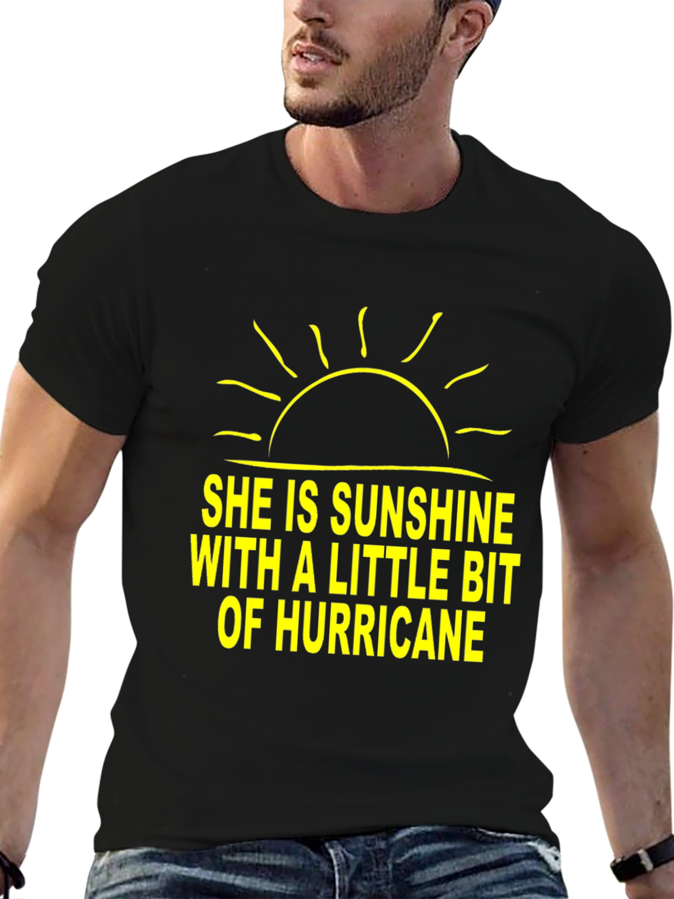 Black Sunshine Hurricane T-Shirt view 6