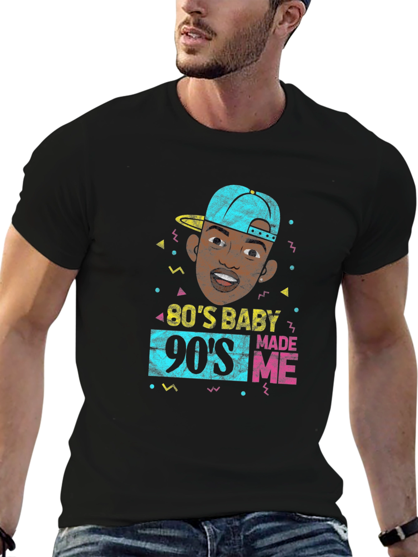 80's Baby 90's Made Me T-Shirt - 6