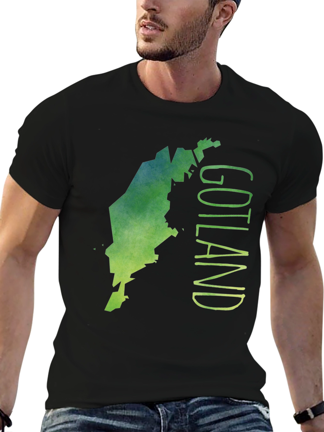 Gotland Map Graphic Tee - Unique Island Design - 6