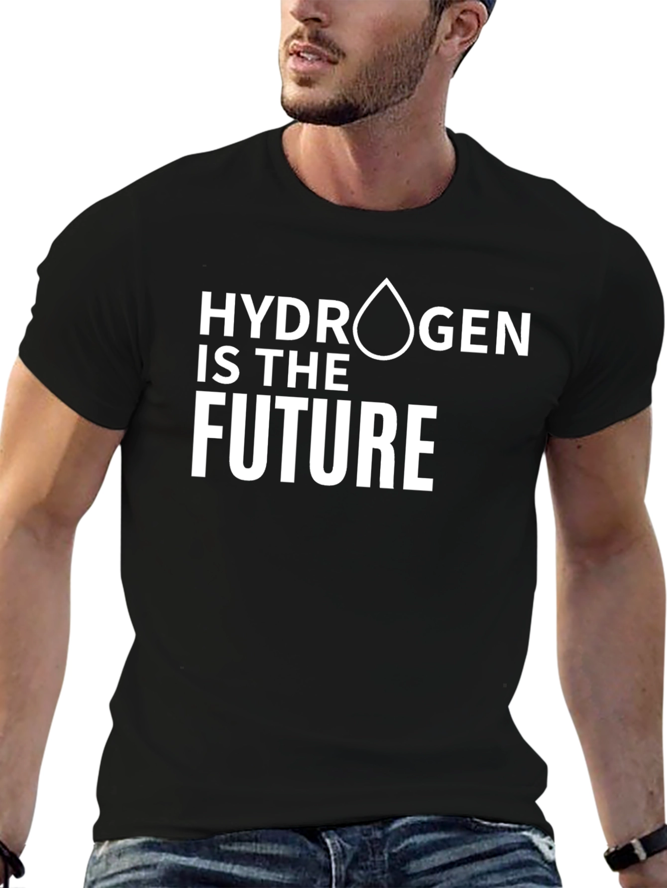Hydrogen is the Future Graphic T-Shirt - Eco Friendly - 6