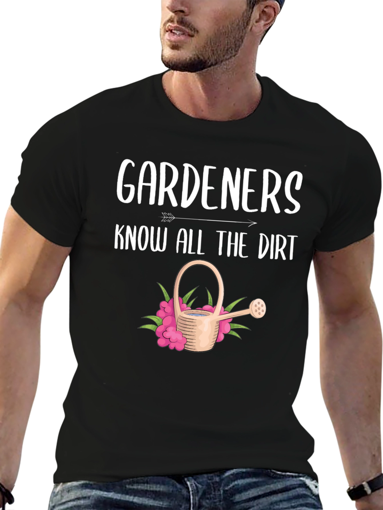 Black Gardeners Know All the Dirt T-Shirt view 6