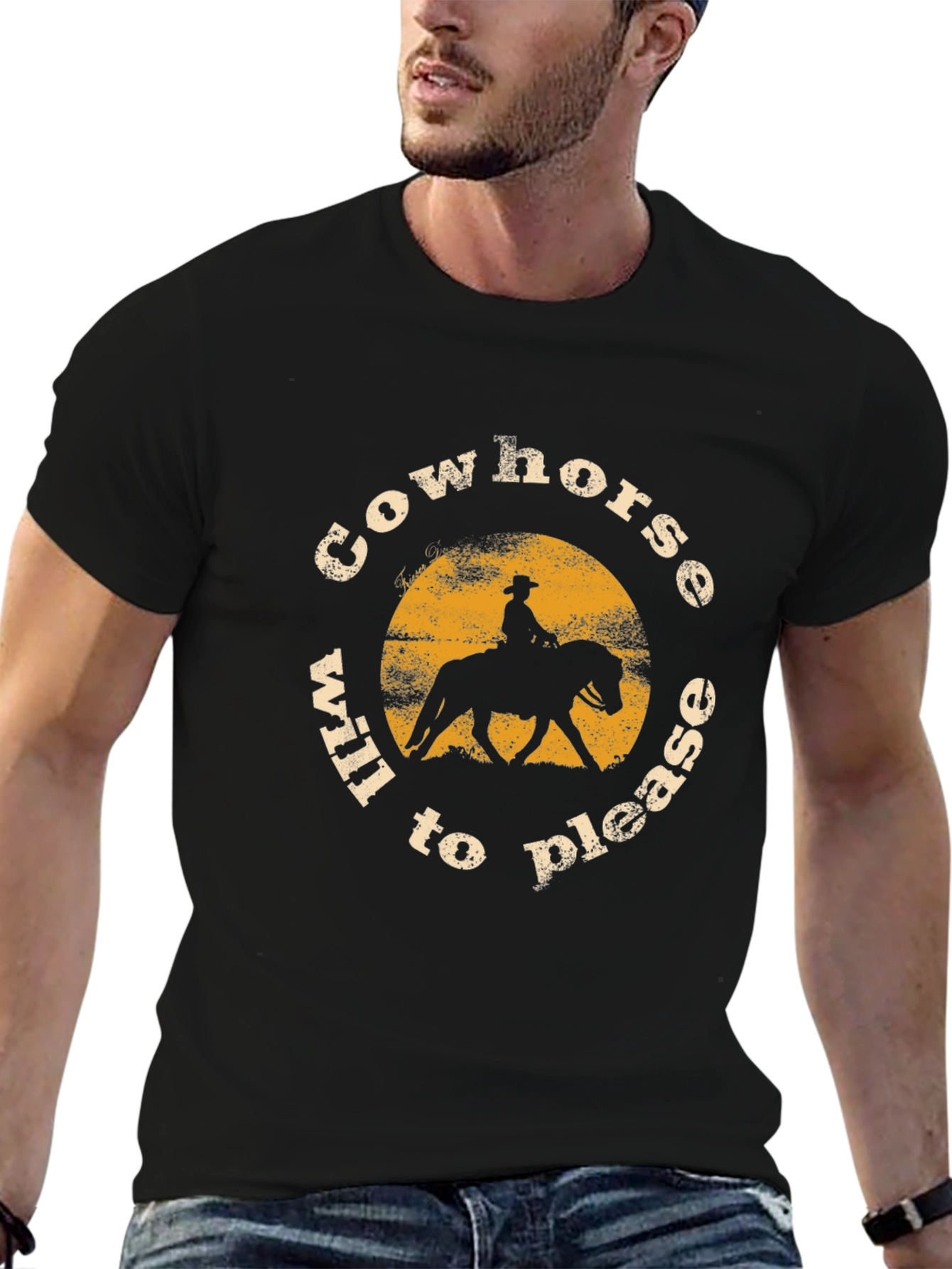 Cowhorse Will To Please Graphic Tee - Unisex - 6