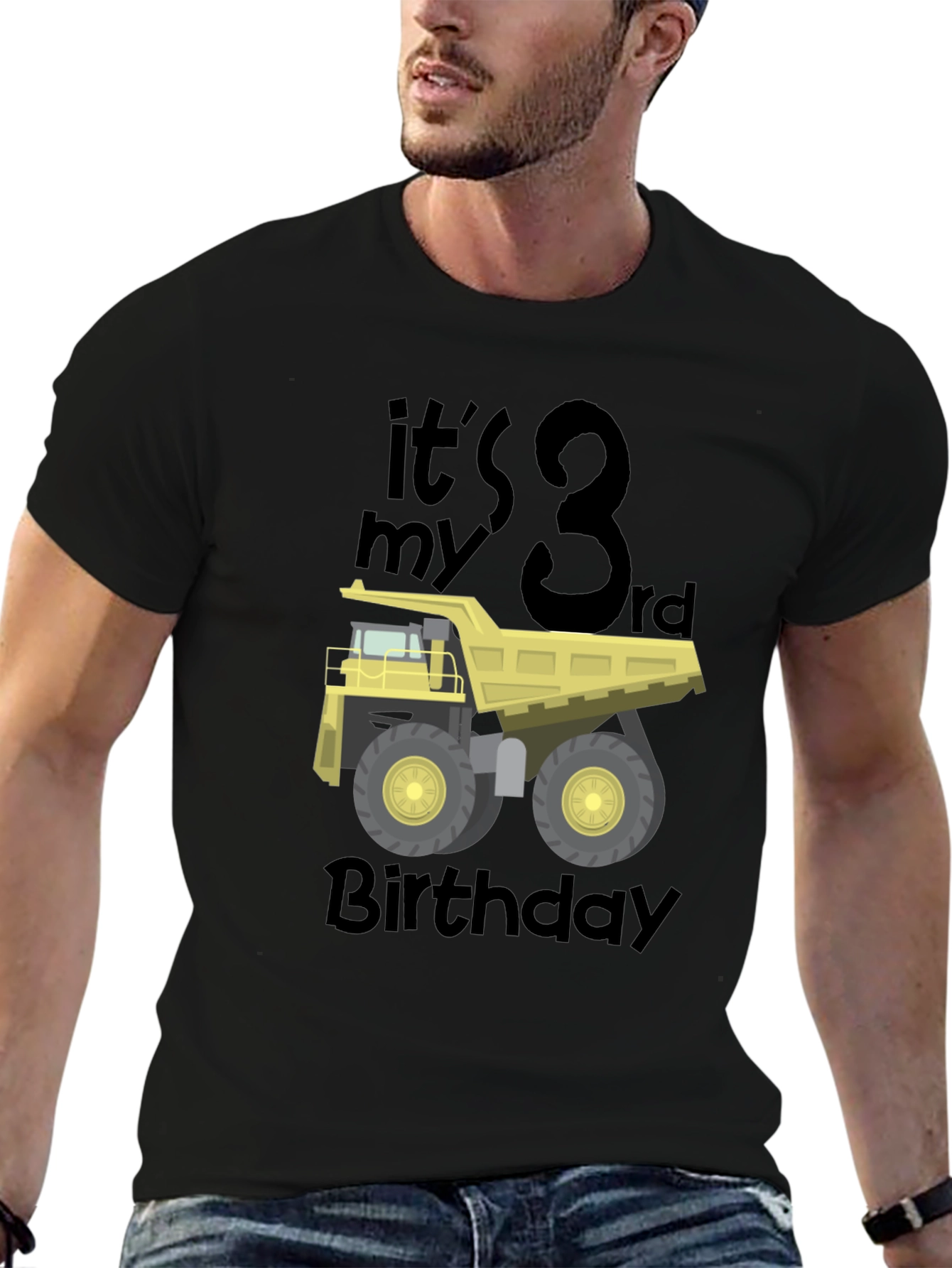 It's My 3rd Birthday Dump Truck T-Shirt - 6