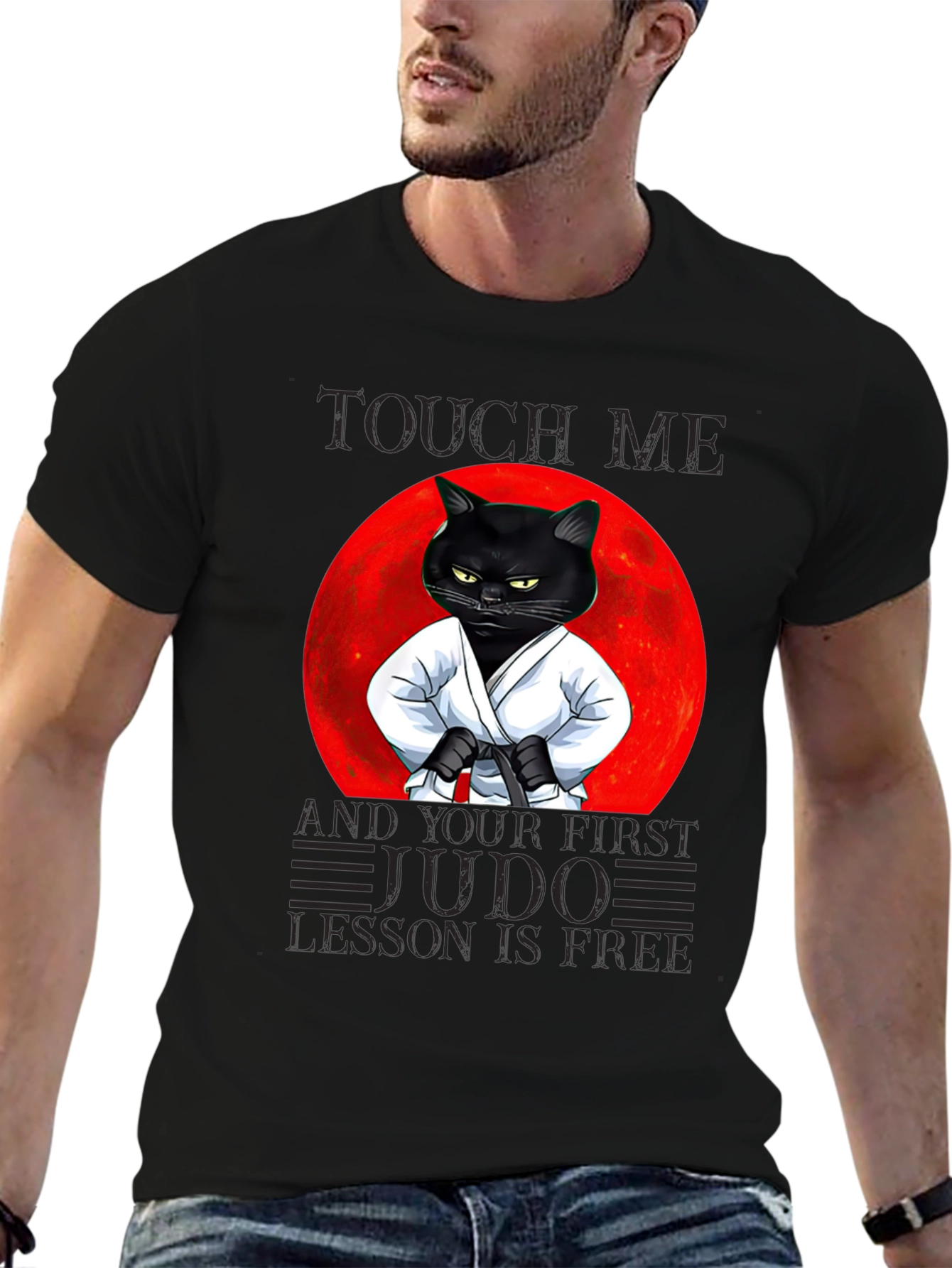 Funny Judo Cat T-Shirt - 6