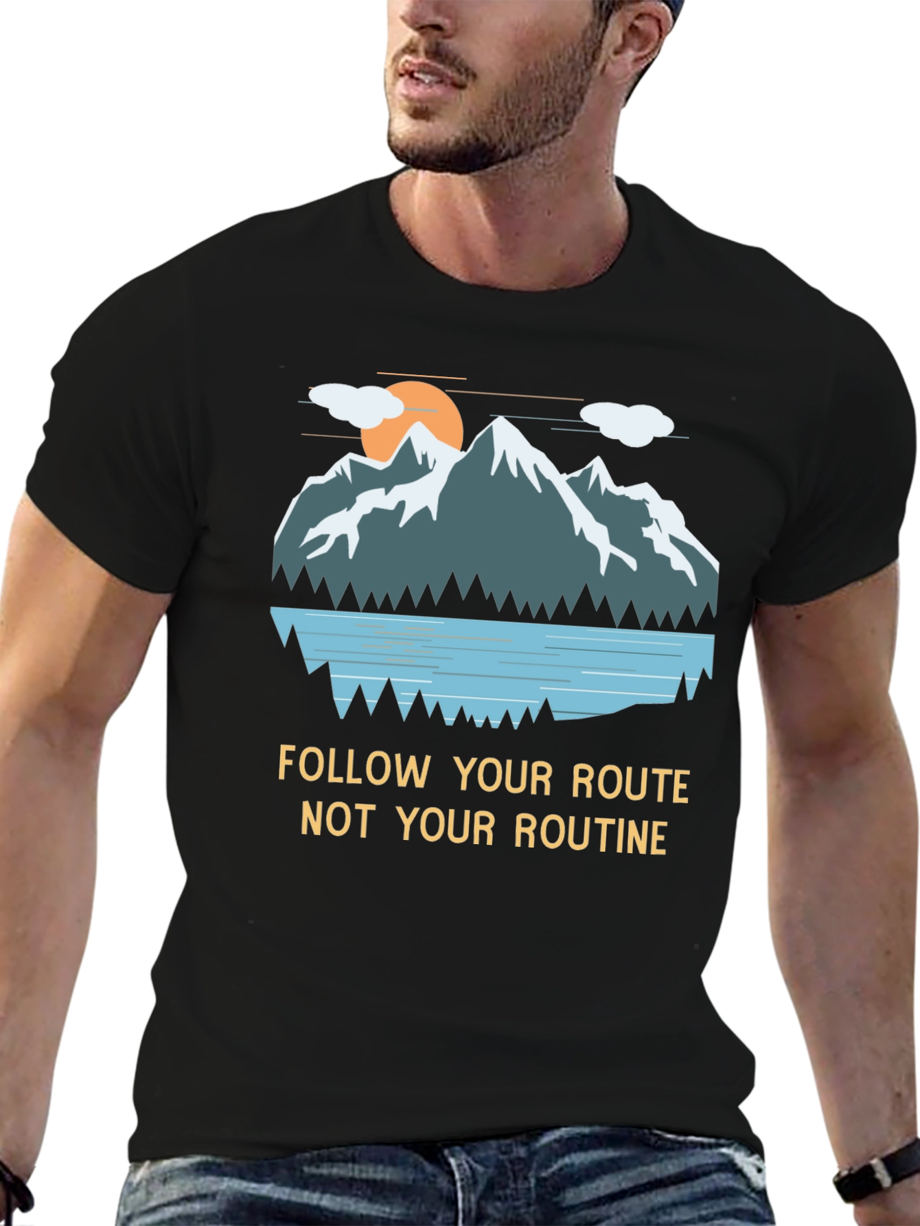 Black Mountain Graphic Tee - Follow Your Route view 6