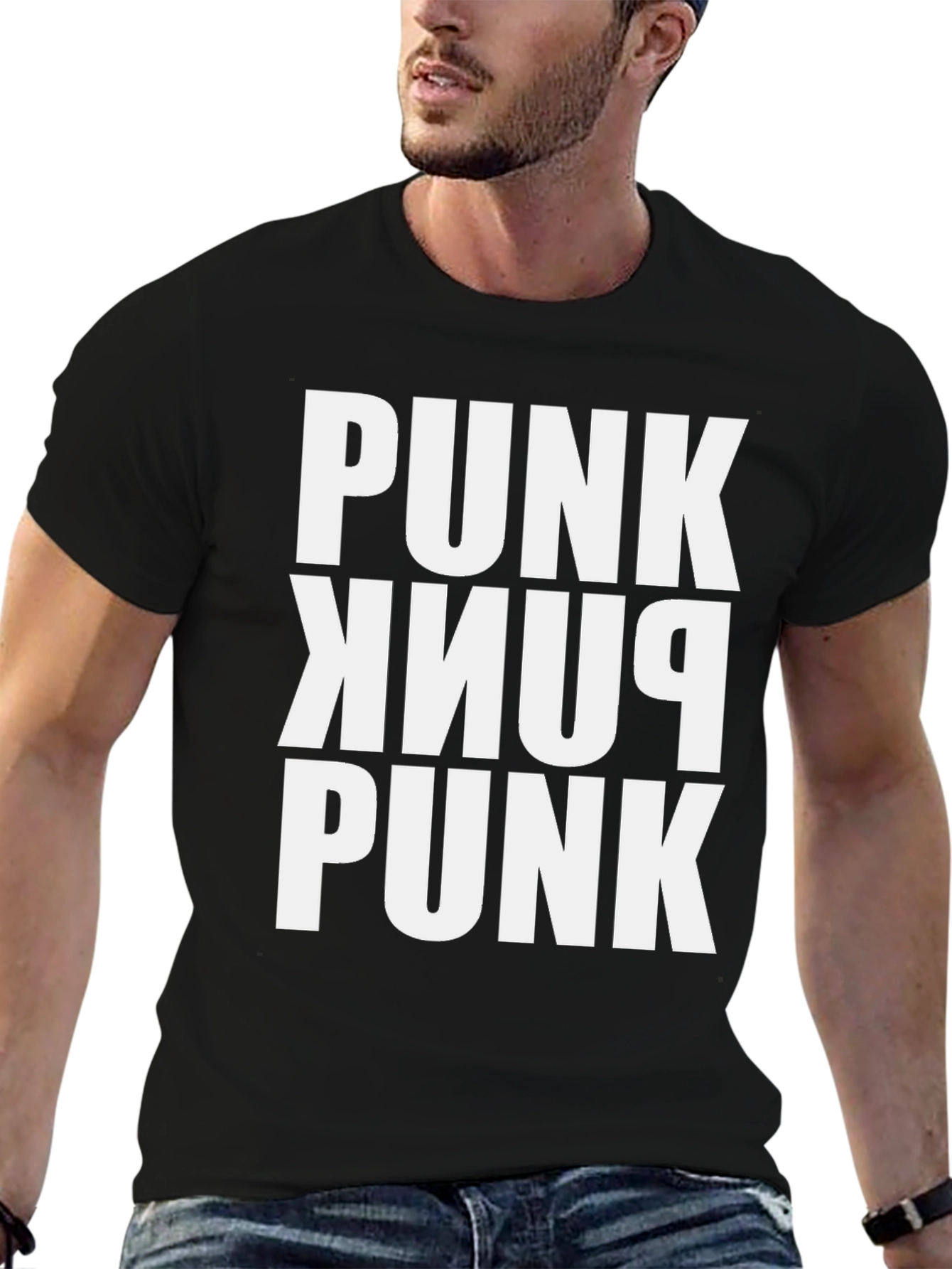 Punk Graphic T-Shirt - Bold Statement Tee - 6