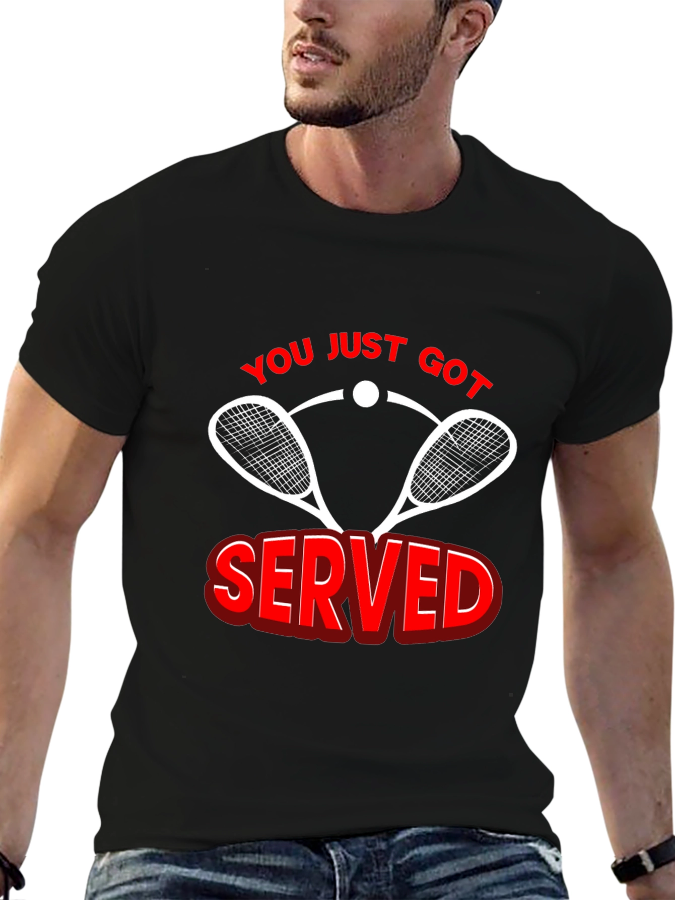 You Just Got Served! Graphic Tee - 6
