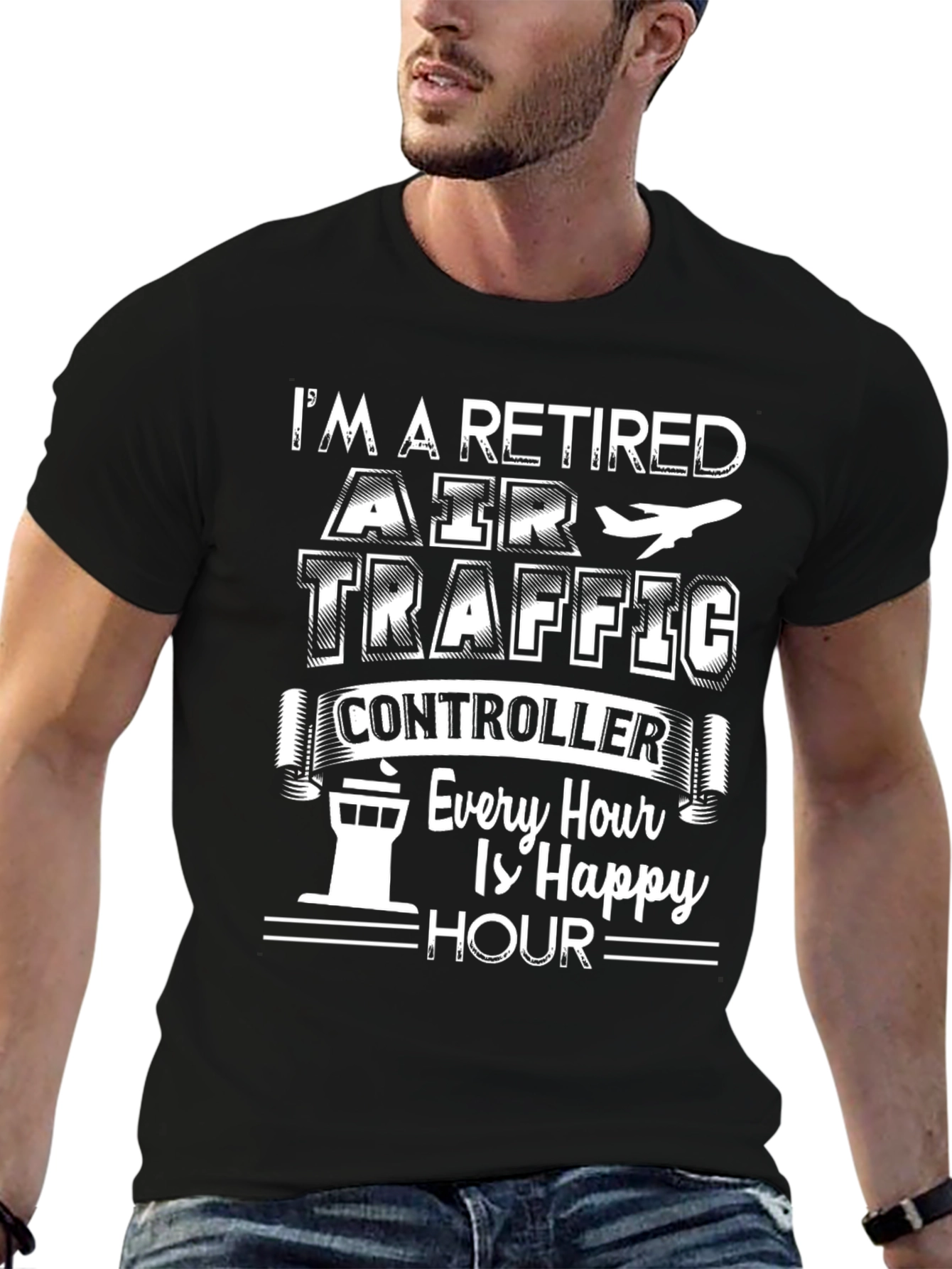 Retired Air Traffic Controller T-Shirt - 6