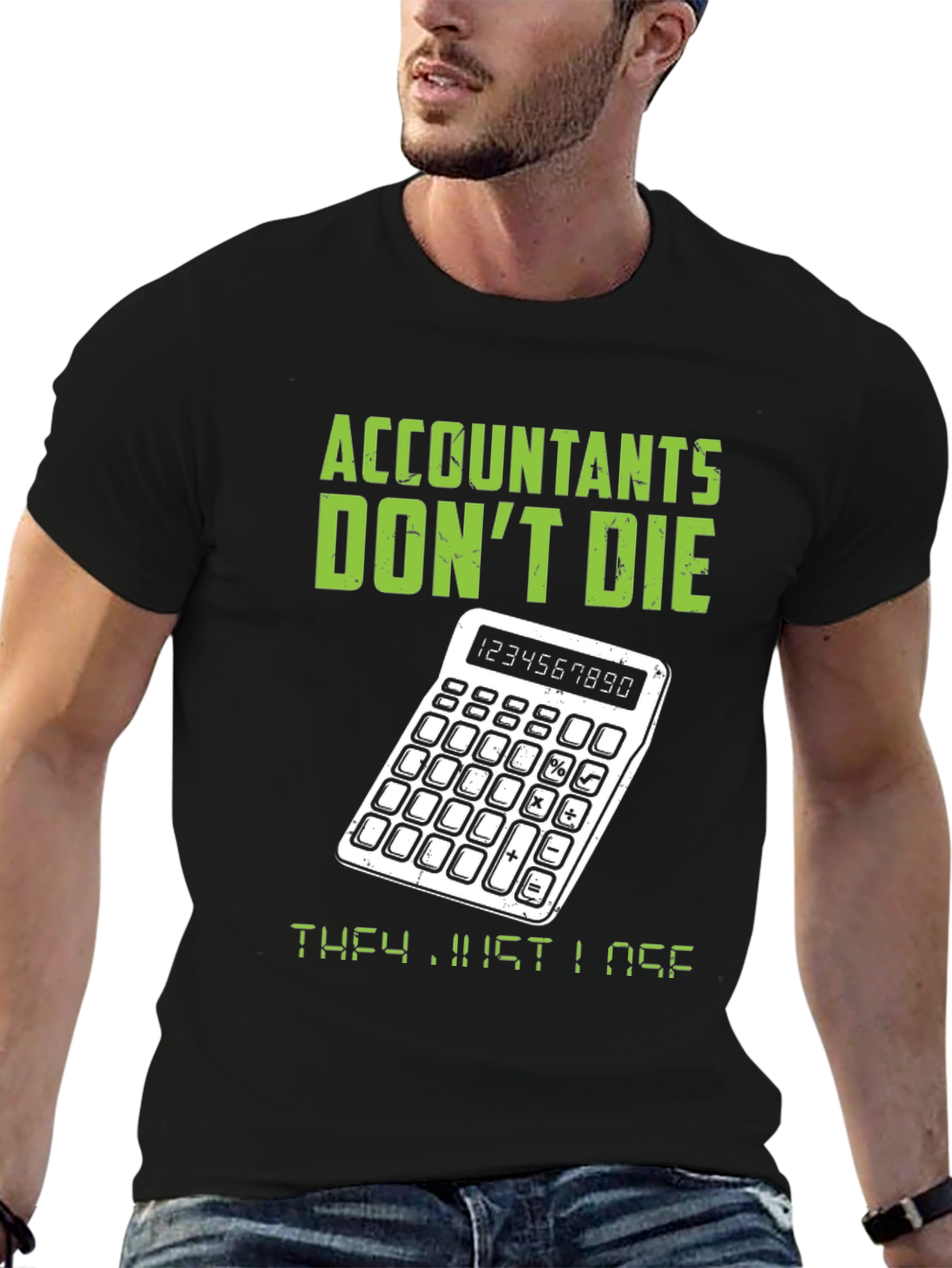 Black Accountants Don't Die T-Shirt view 6