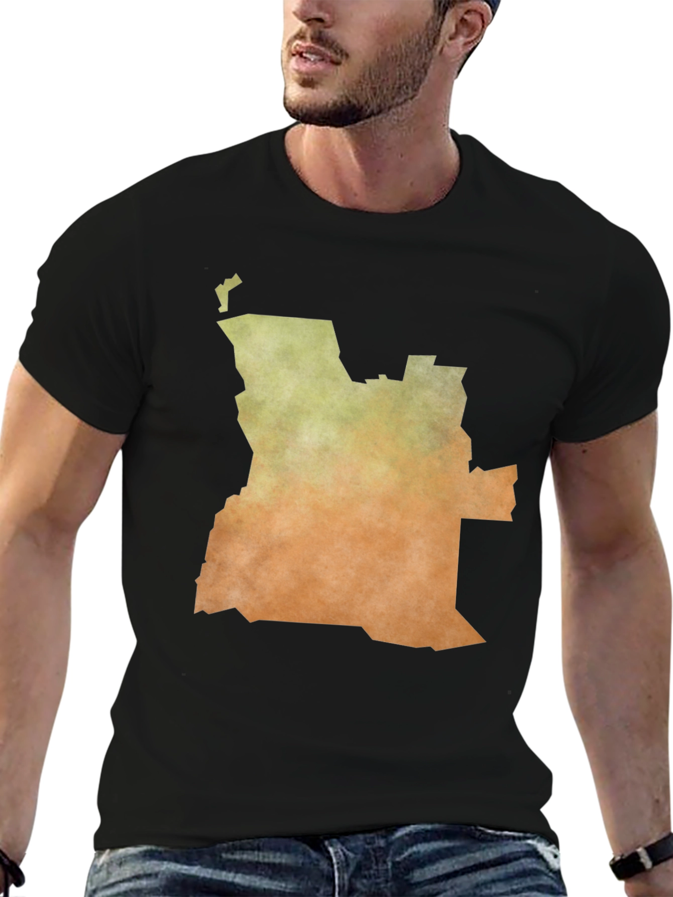 Angola Map Graphic Tee - Stylish Africa Pride Shirt - 6