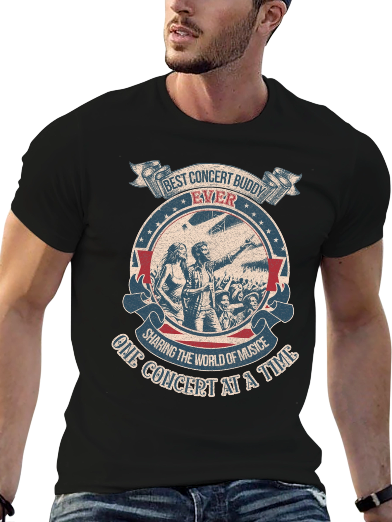 Concert Buddy T-Shirt - Music Lover Gift - 6