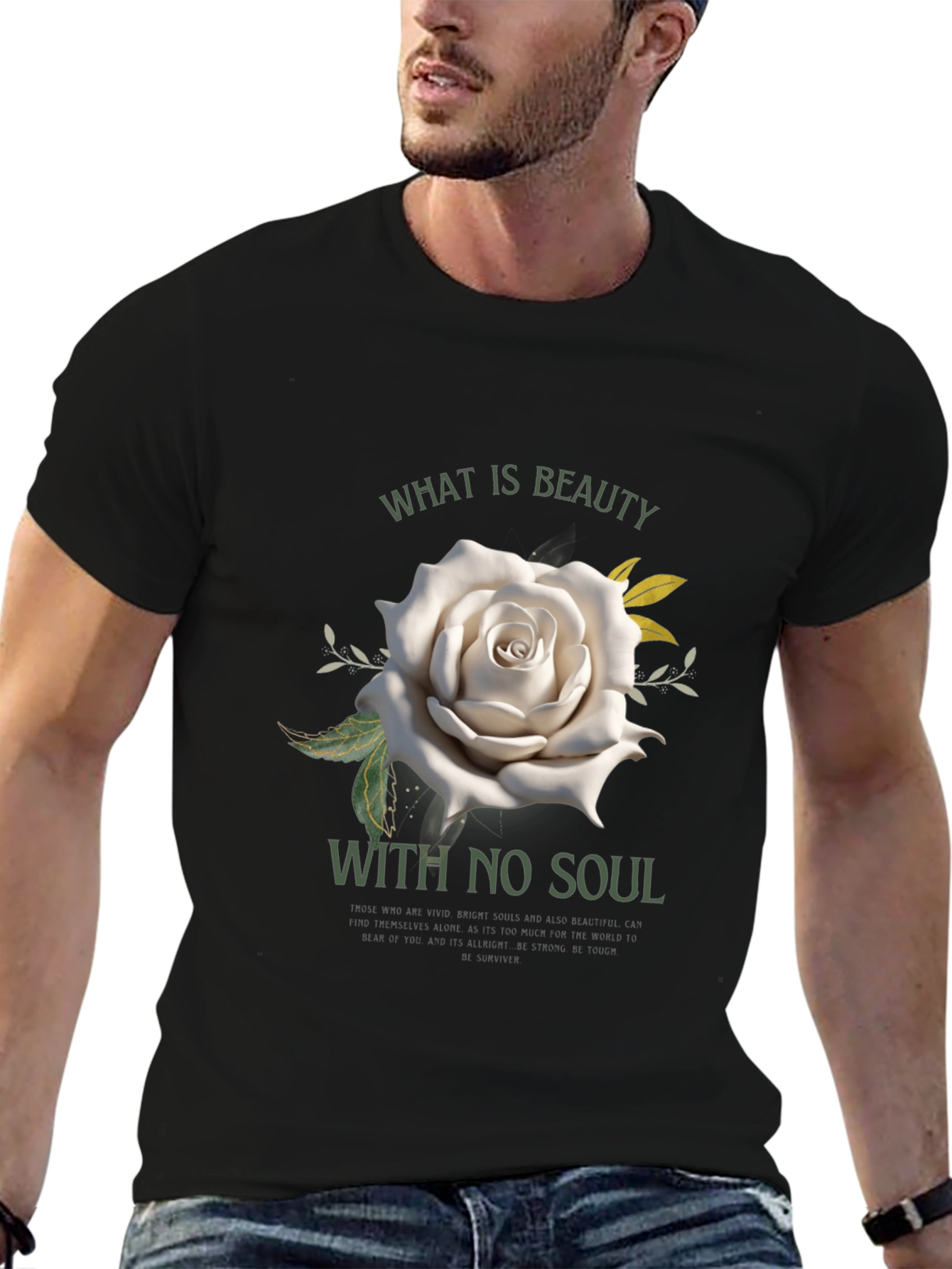 Black Beauty with No Soul Black T-Shirt view 6