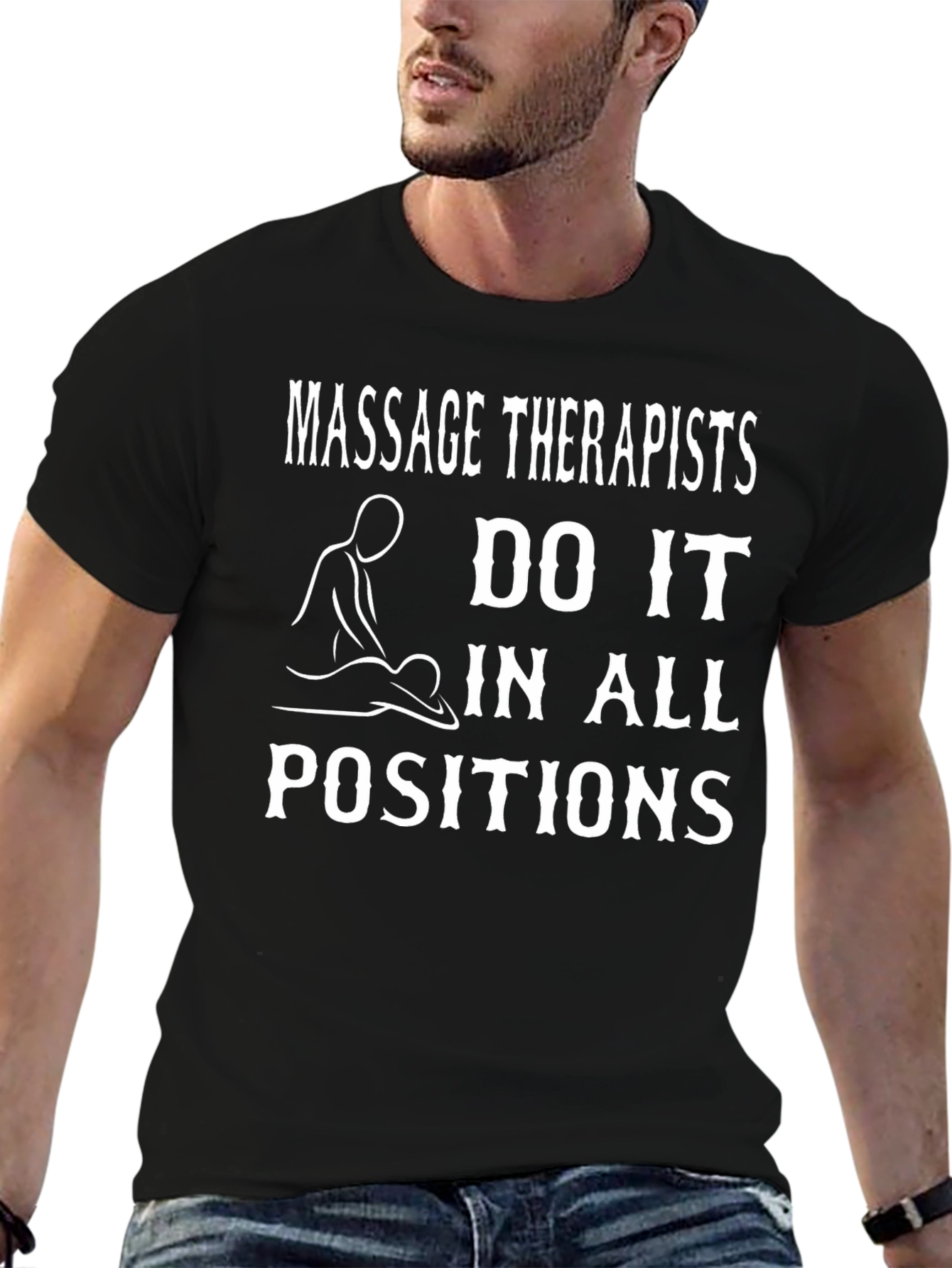 Black Massage Therapists Do It In All Positions T-Shirt view 6