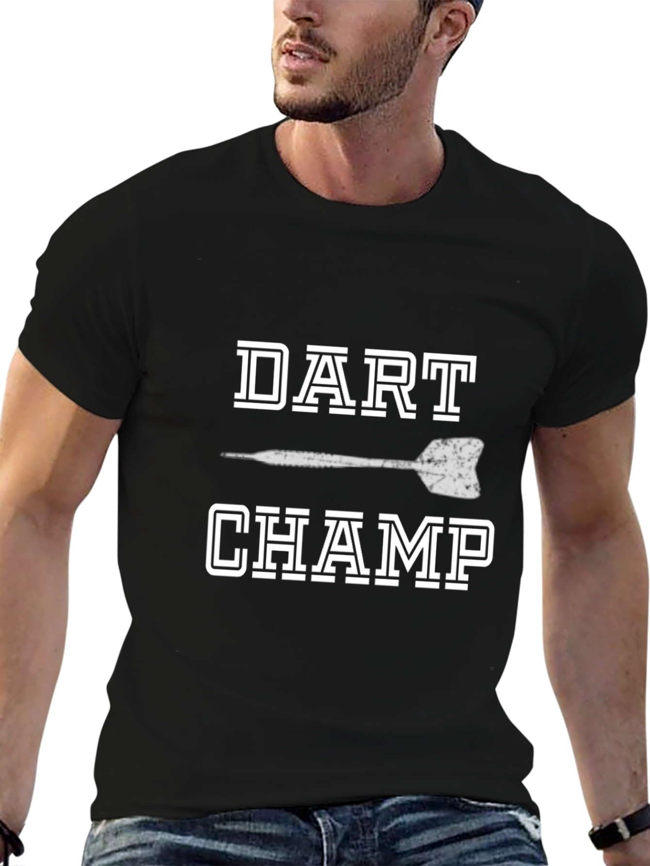Black Dart Champ Black T-Shirt view 6