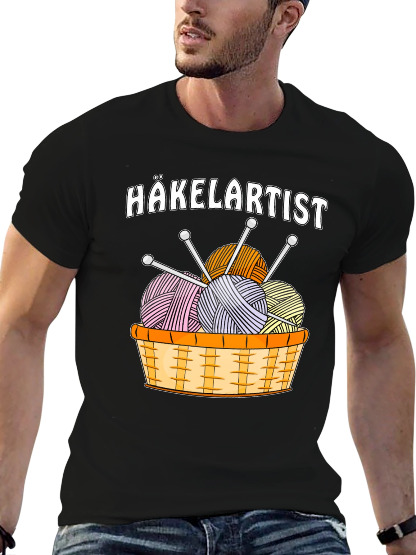 Häkelartist T-Shirt - Knitting Artist Tee - 6