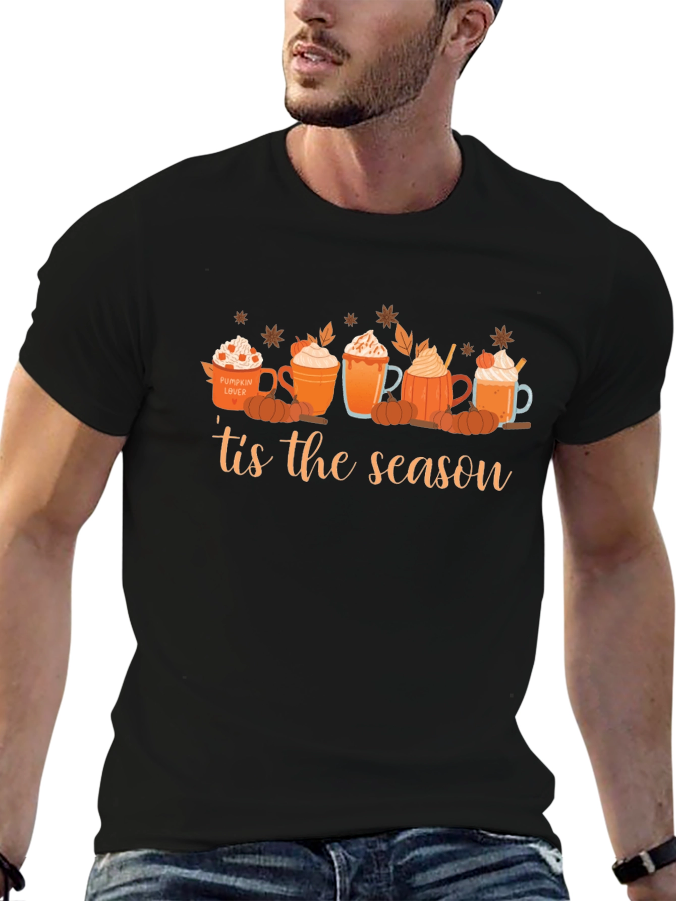 Black 'tis the season T-shirt view 6