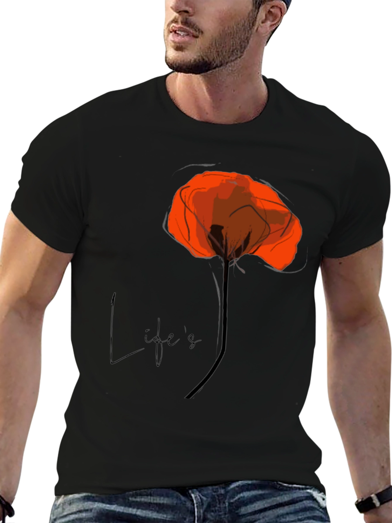 Poppy Life T-Shirt - Soft Cotton Comfort - 6