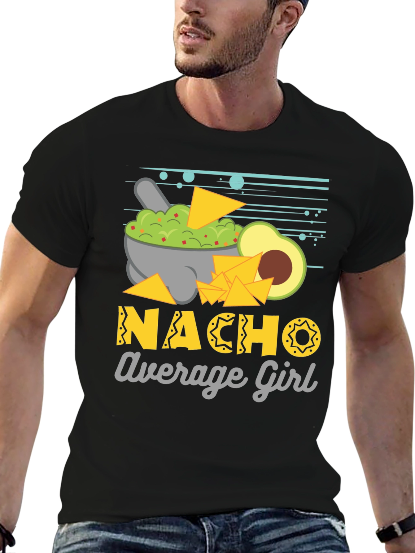 Nacho Average Girl Graphic T-Shirt - 6