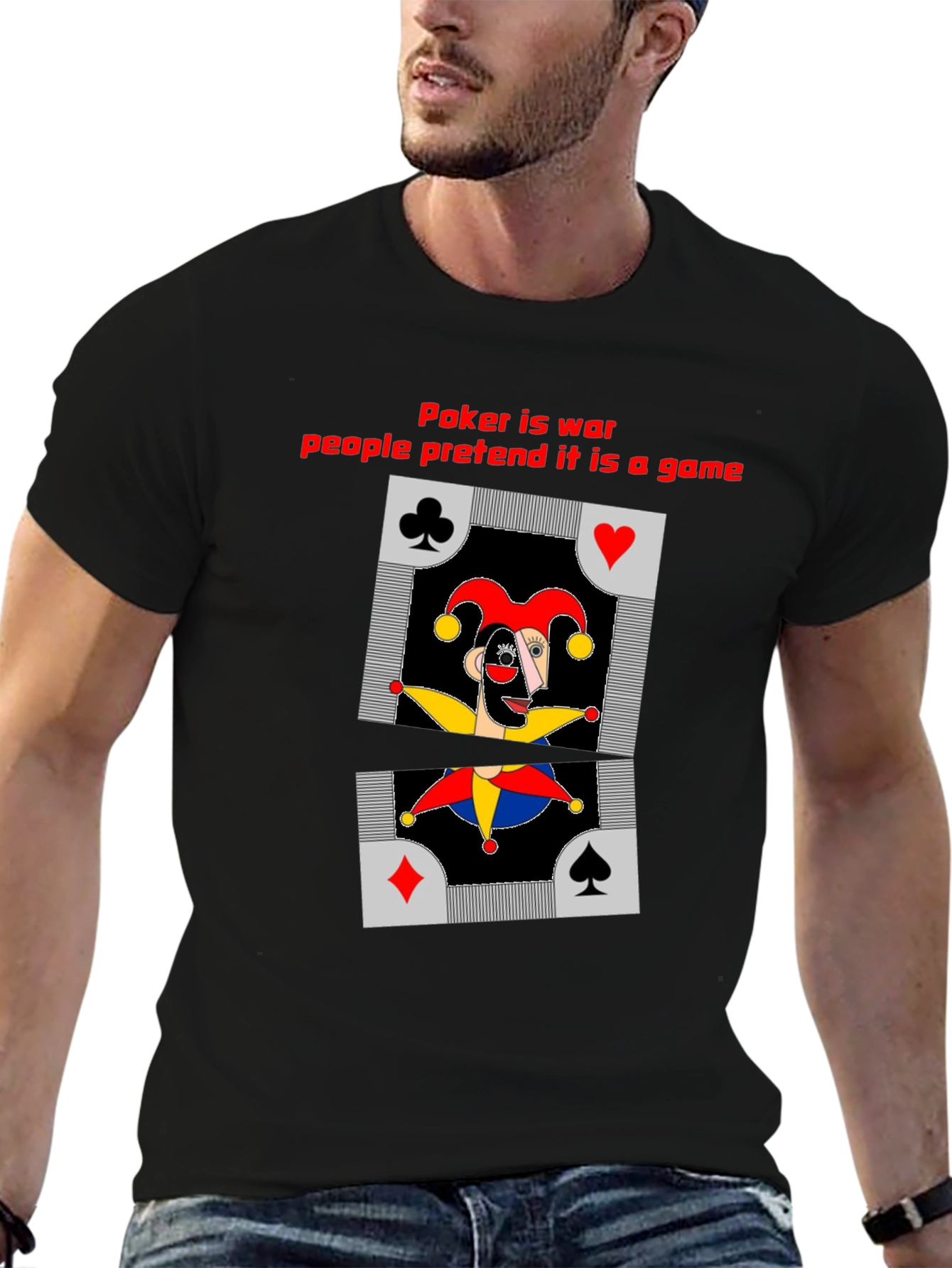 Poker is War Men's T-Shirt - 6