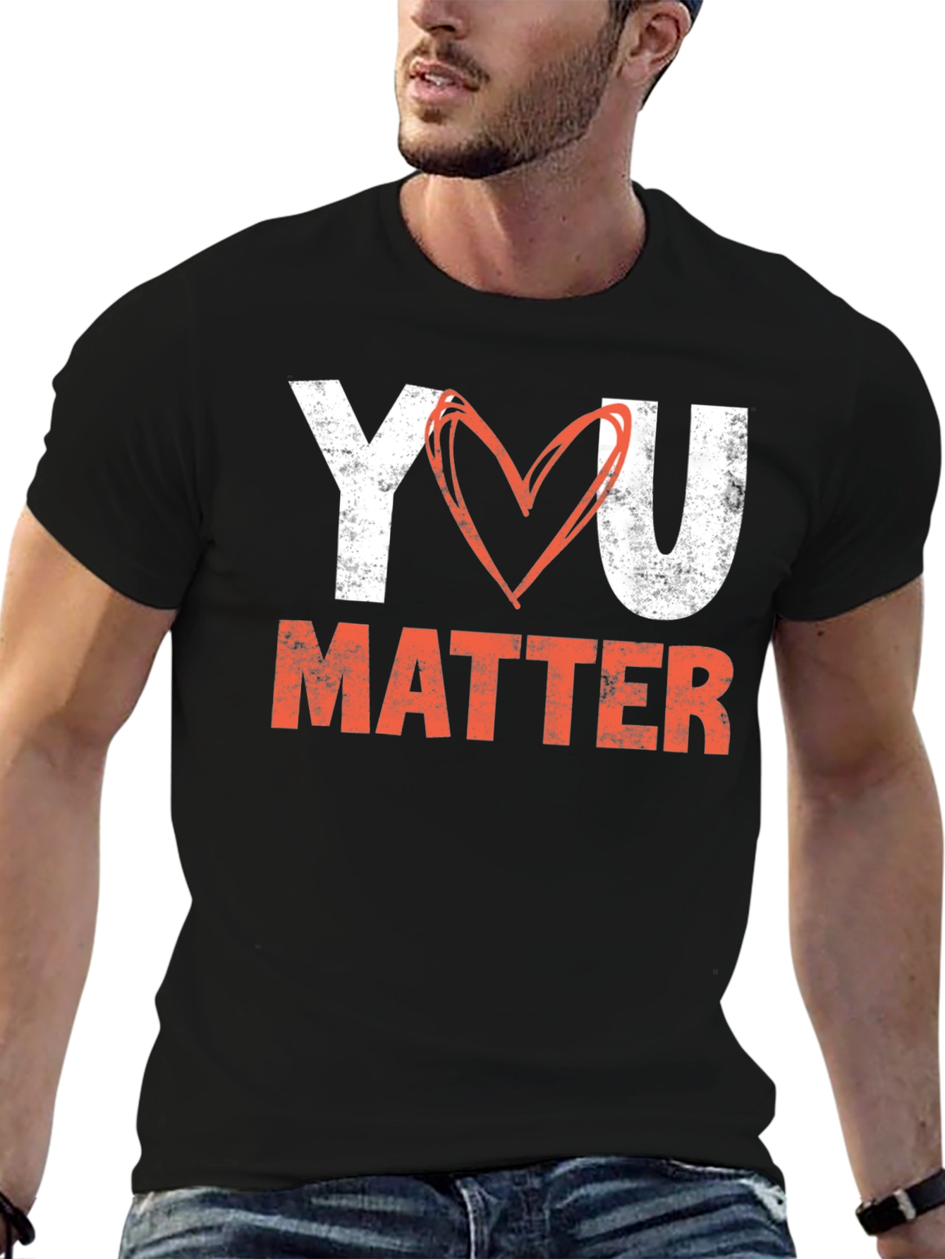 Black You Matter Graphic T-Shirt view 6