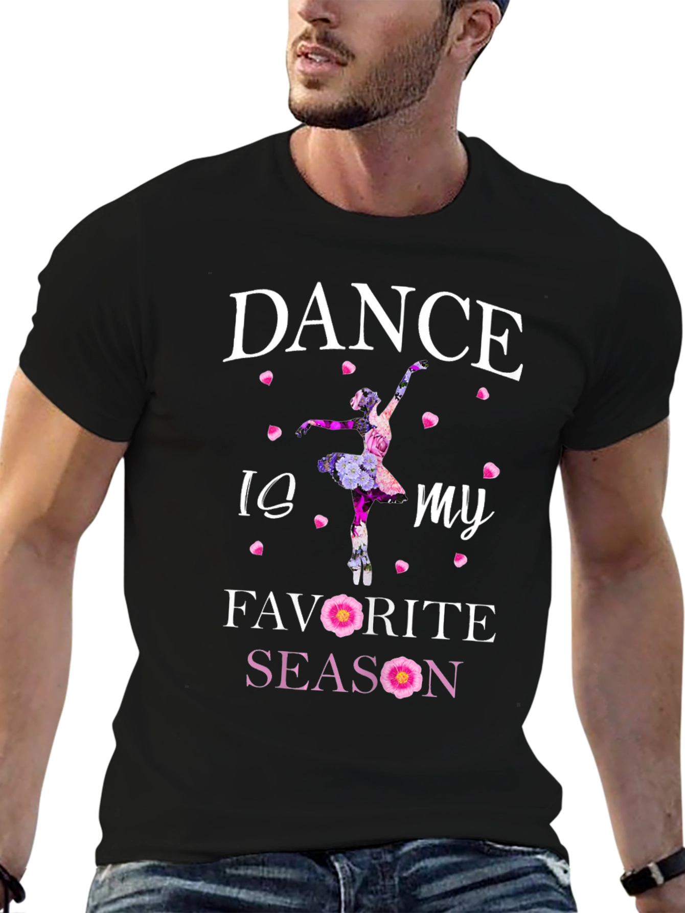 Black Dance is my Favorite Season T-Shirt view 6
