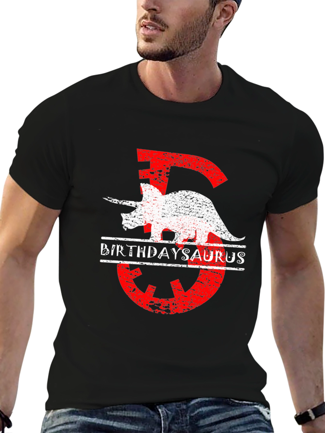 Birthday Dinosaur 3rd Birthday T-Shirt - 6