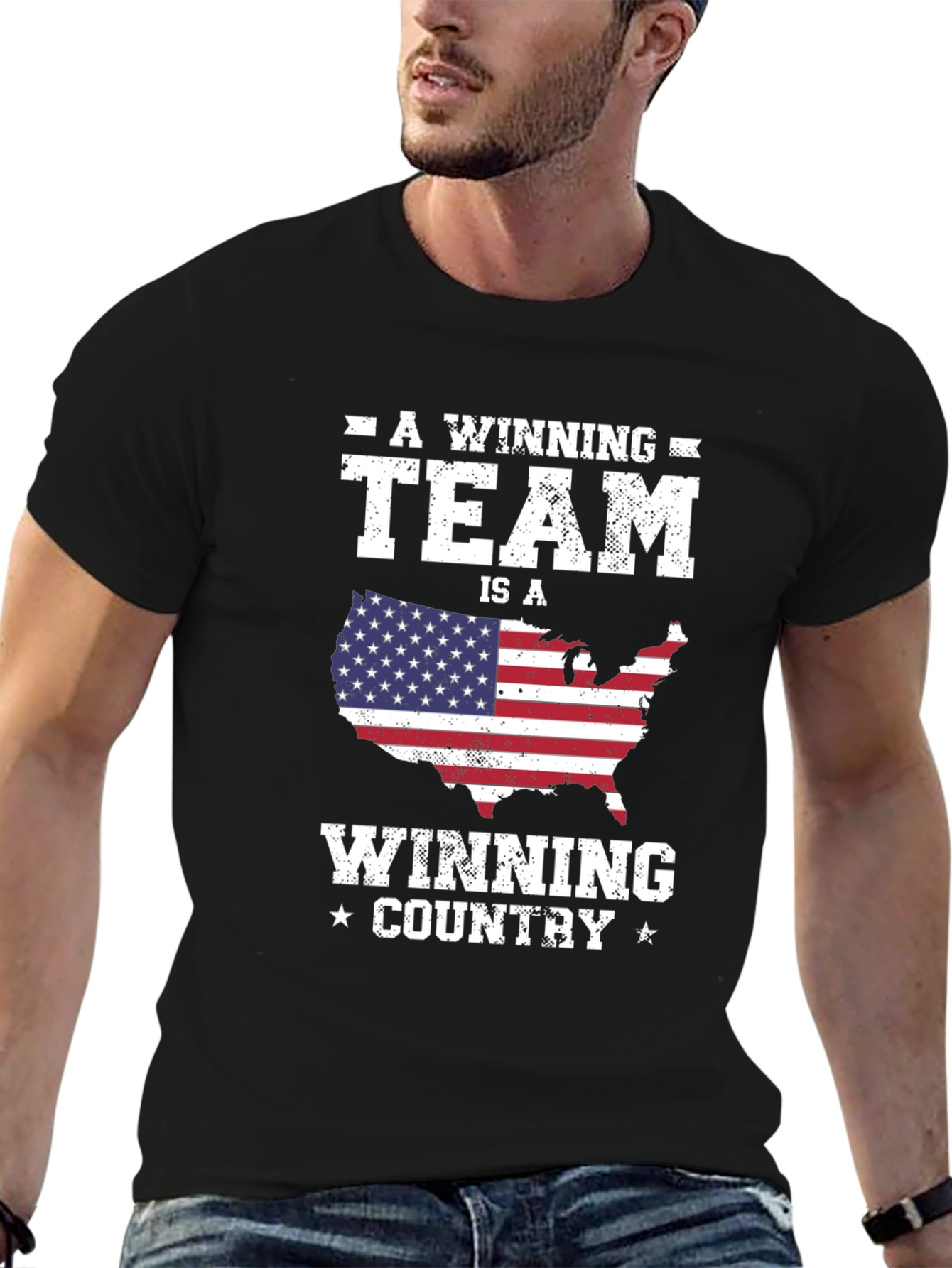 Winning Team Country USA Pride T-Shirt - 6