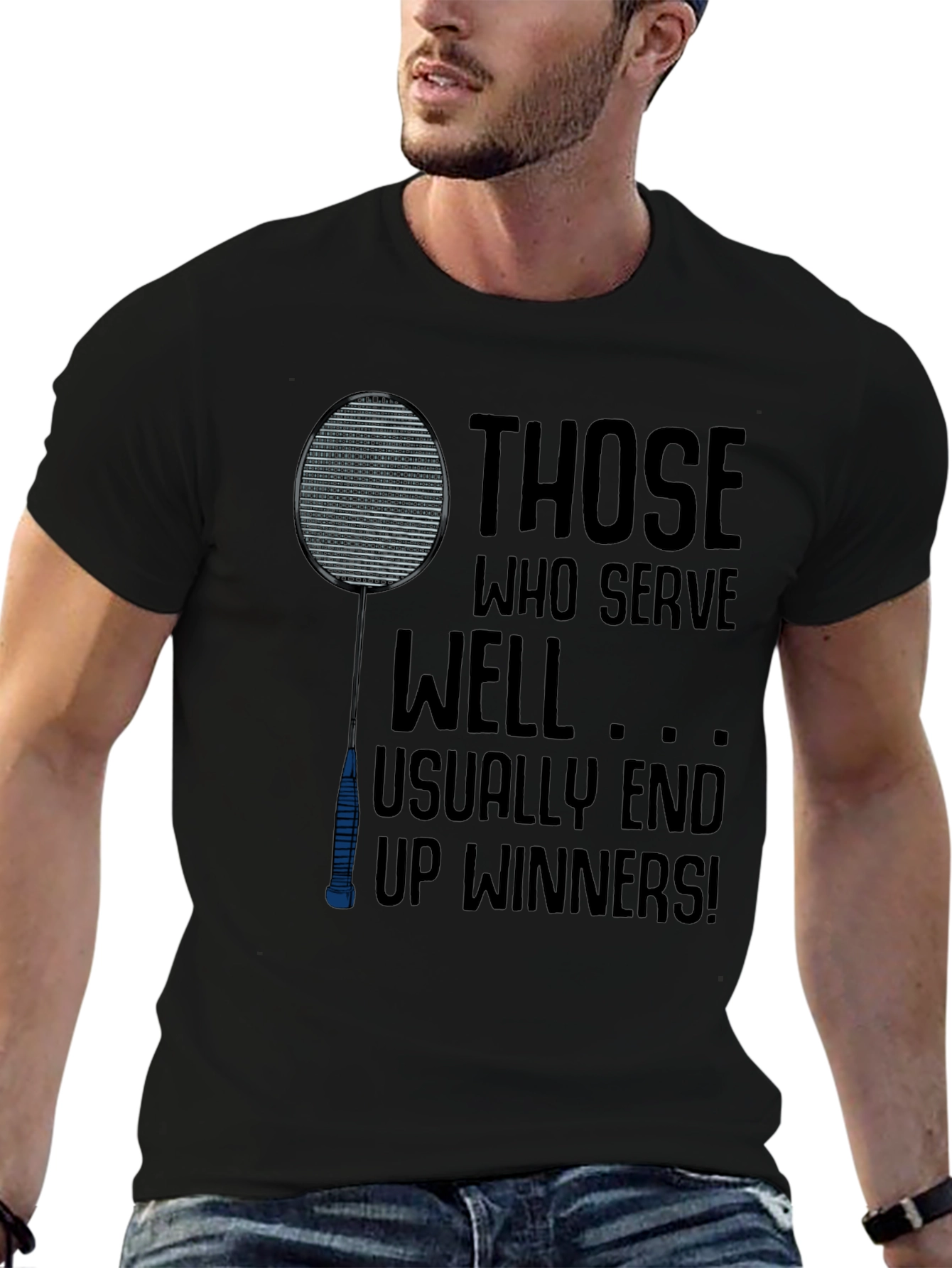 Badminton Serve Well T-Shirt - 6