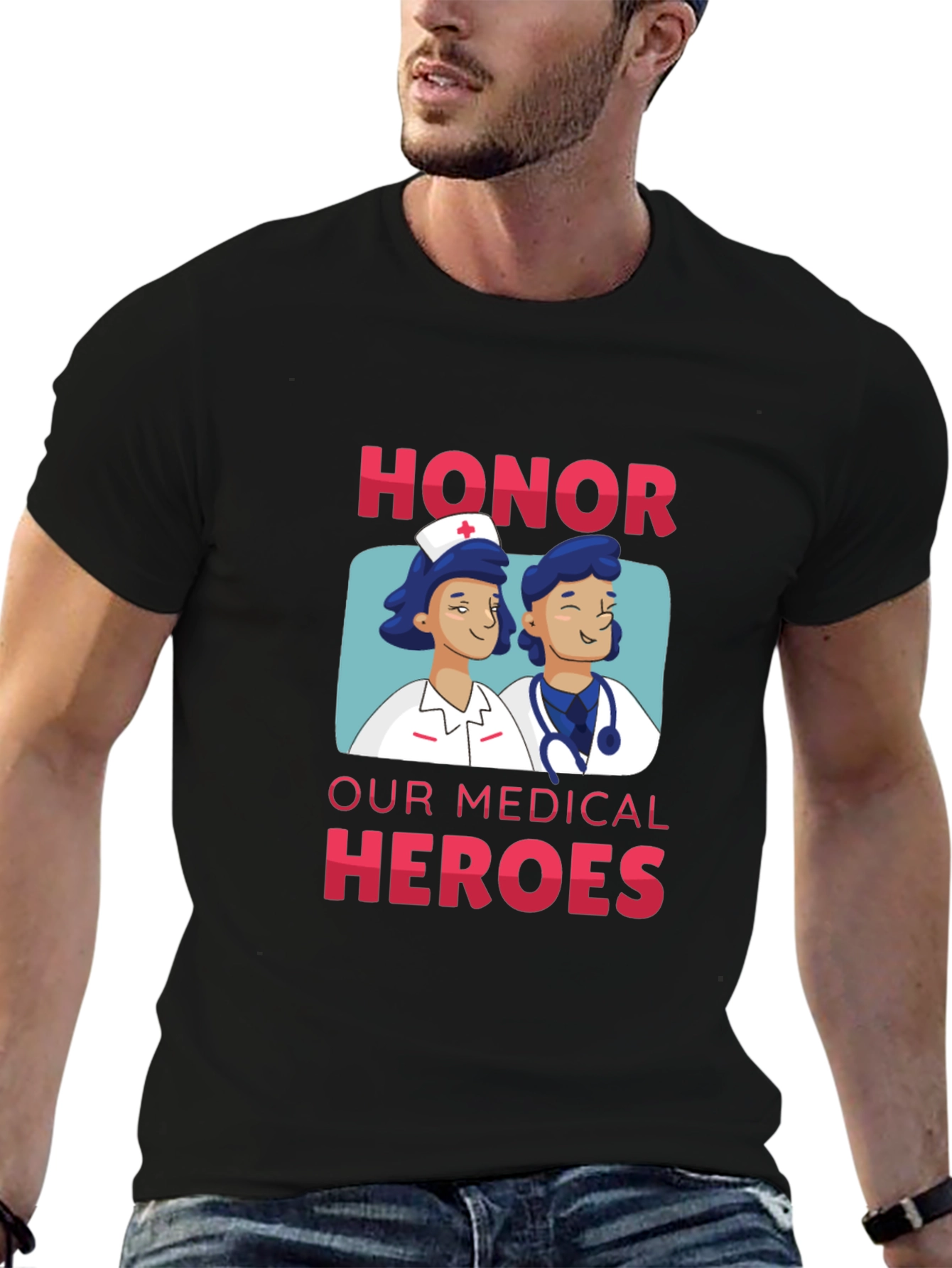 Honor Our Medical Heroes T-Shirt - 6