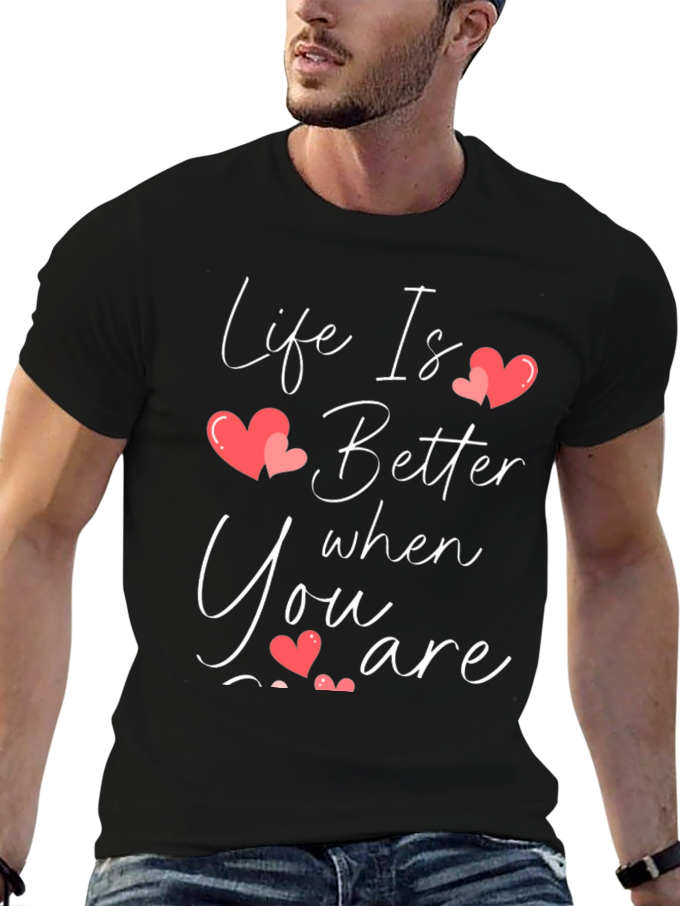 Black Life is Better T-Shirt view 6