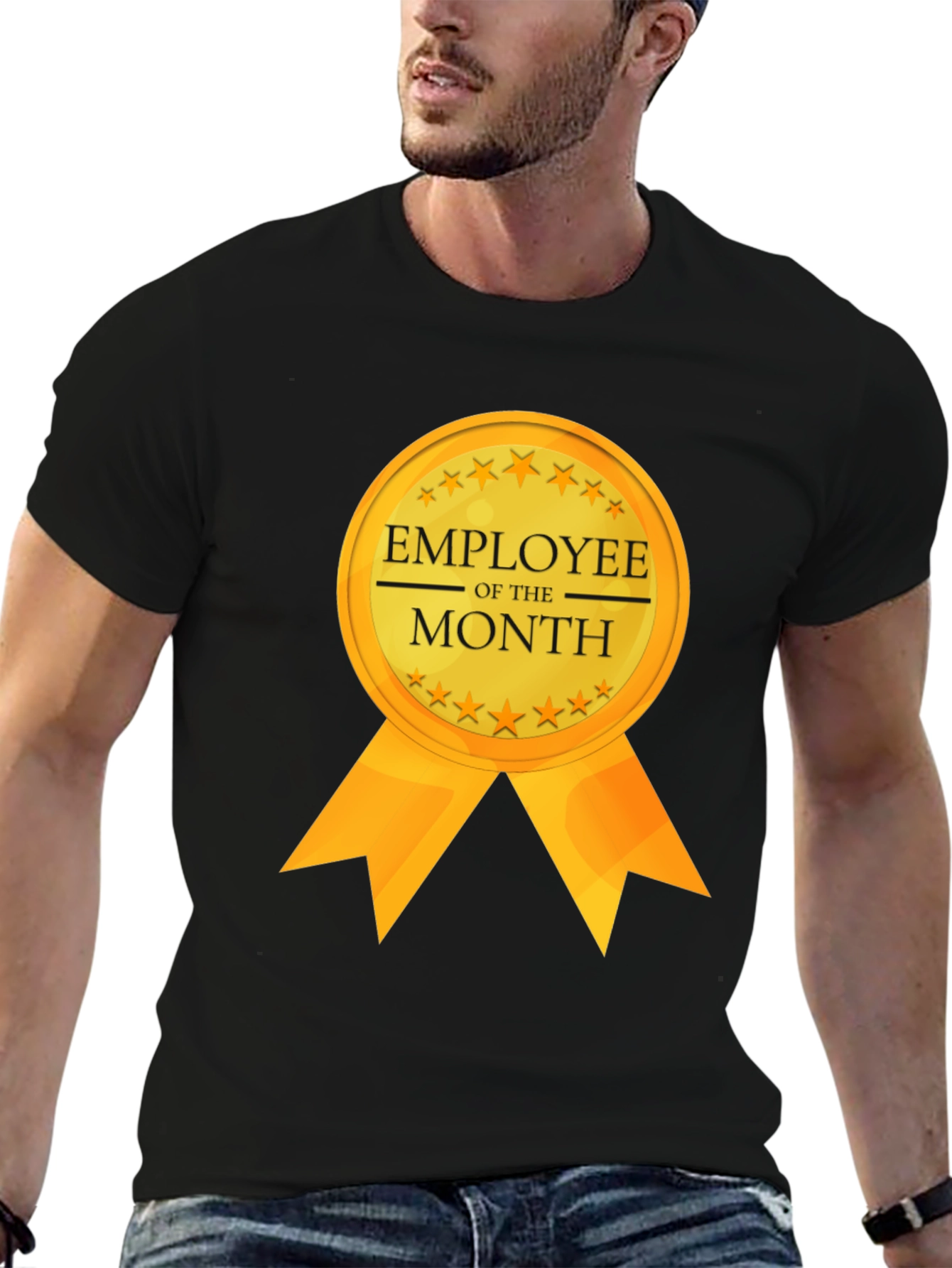 Black Employee of the Month Graphic T-Shirt view 6