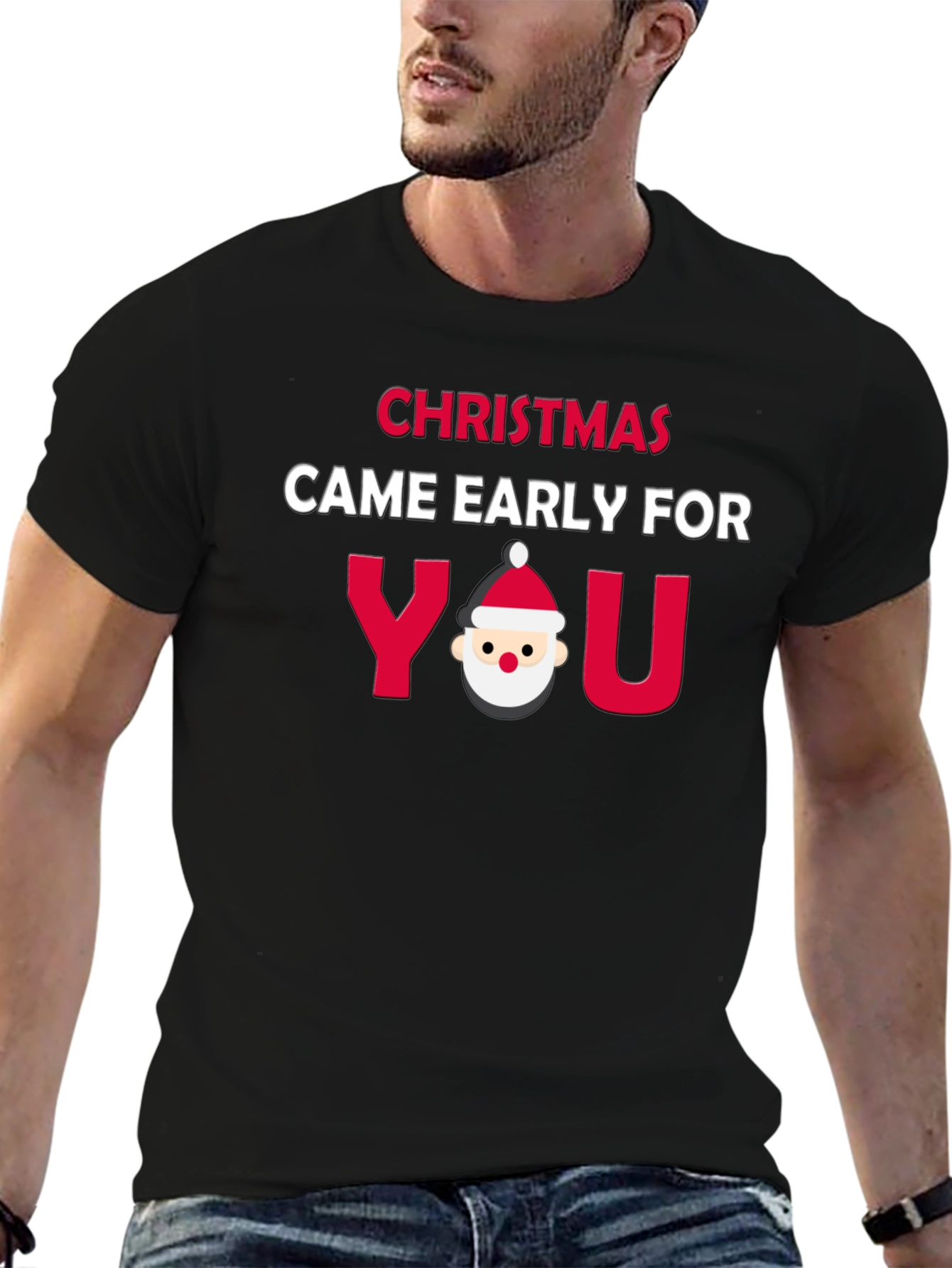 Christmas Came Early Funny Holiday Graphic Tee - 6