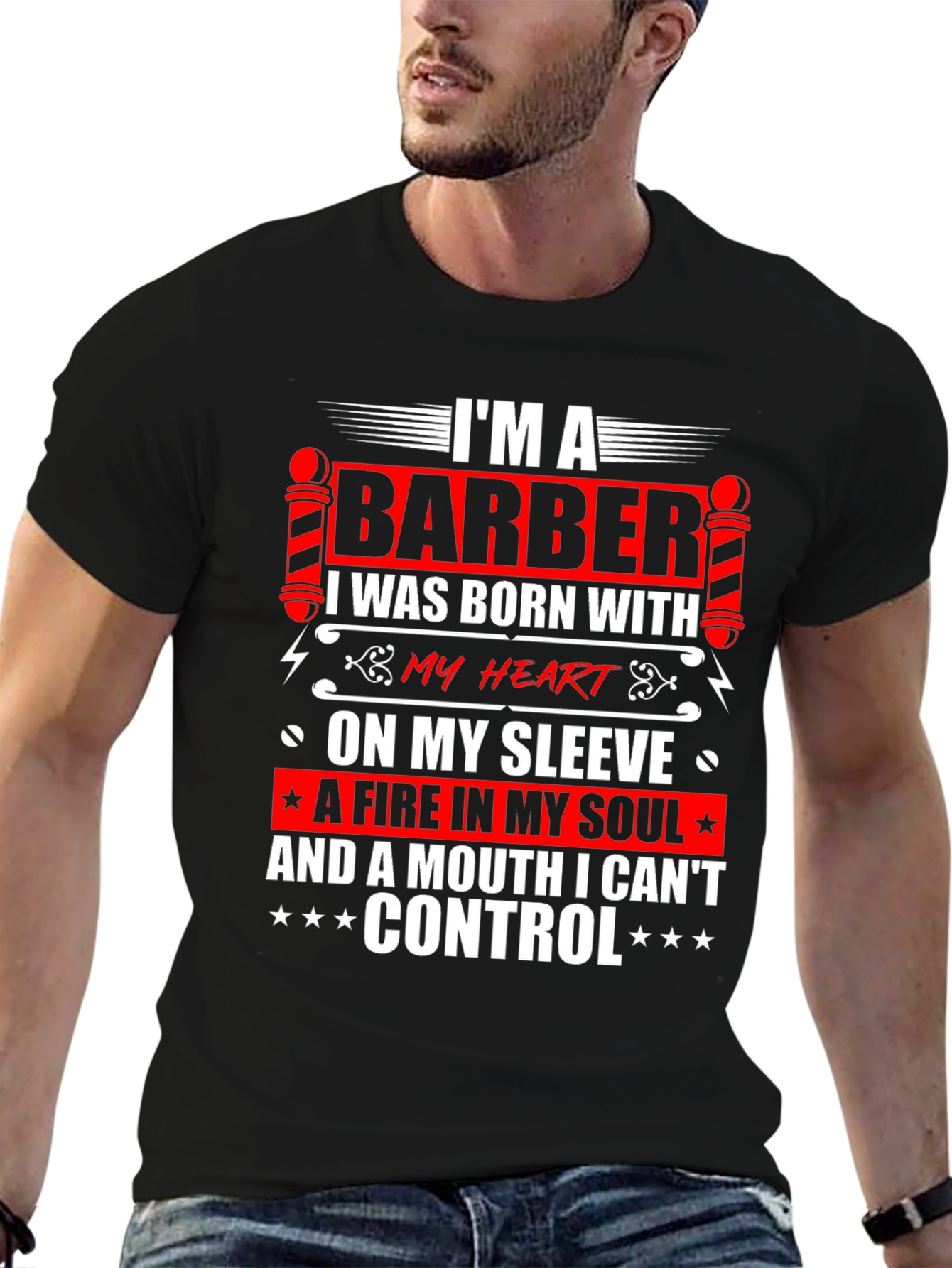 I'm A Barber Graphic T-Shirt - 6