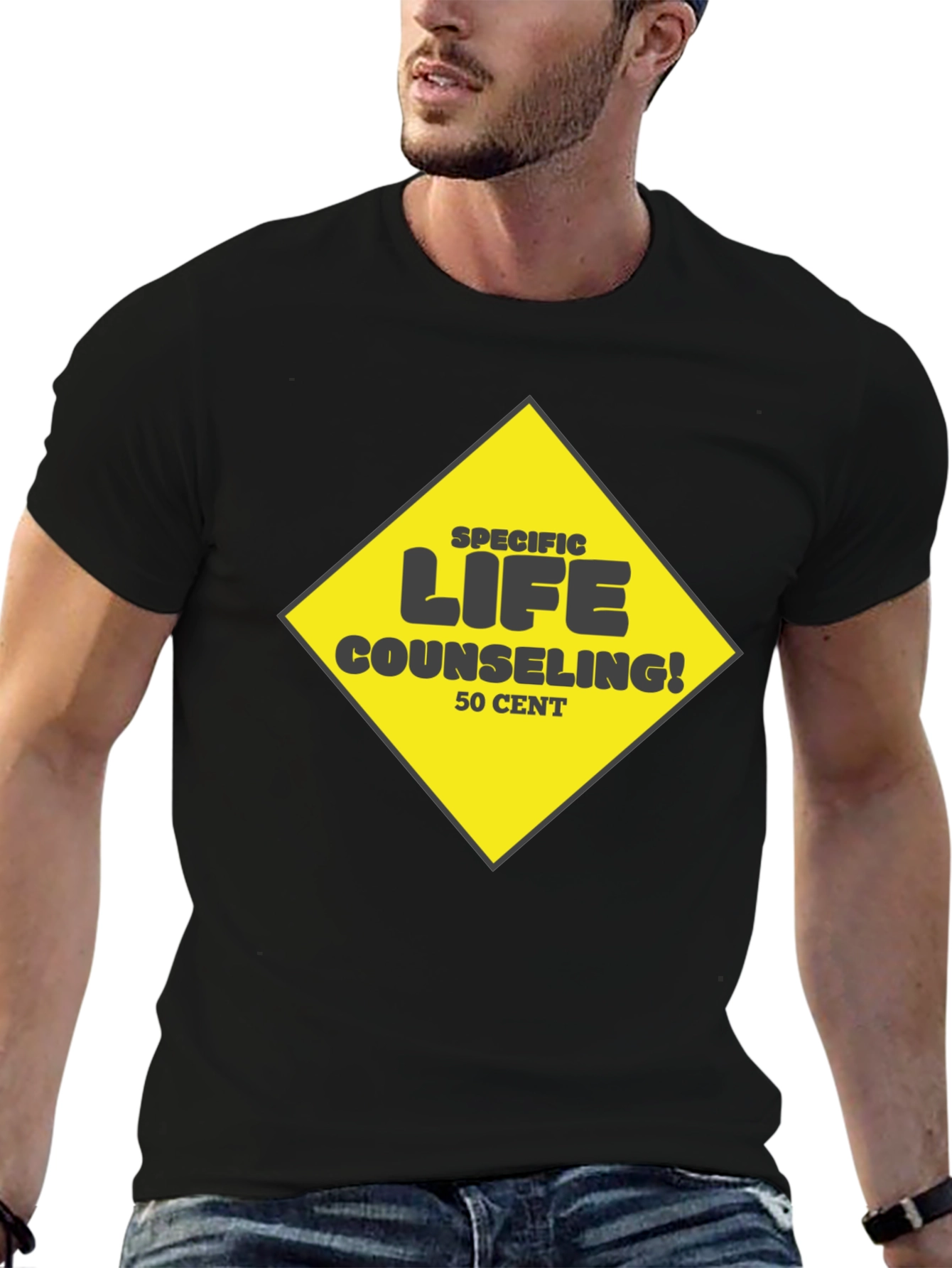Black Specific Life Counseling T-Shirt view 6