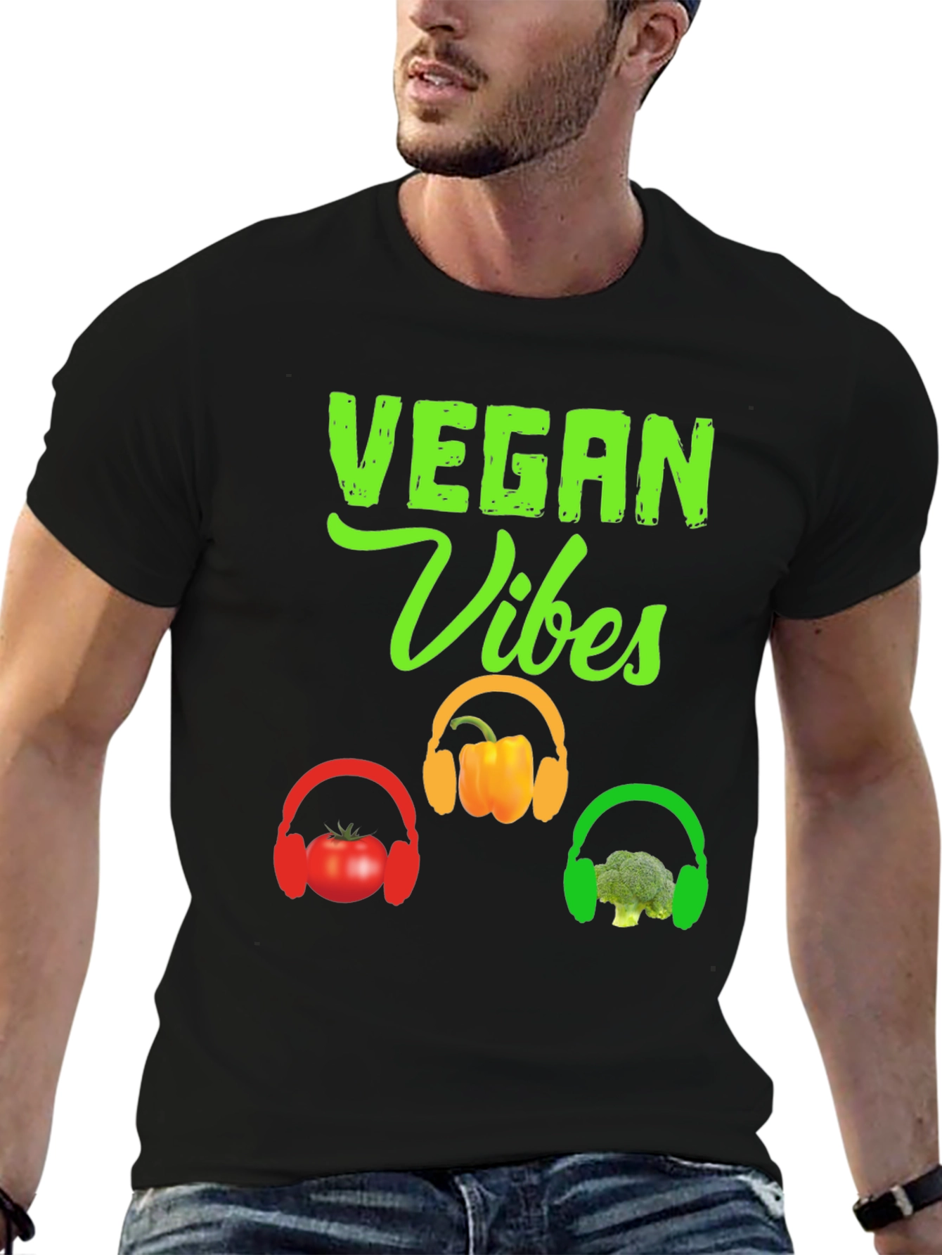 Vegan Vibes Graphic Tee - 6